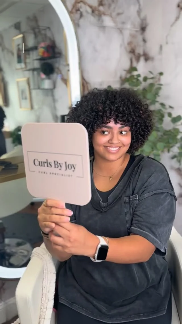 Specializing in curly hair is an ART πΌοΈ Each curl has a minds of its own and each client is a canvas.
I pride myself in being inclusive, detail oriented, and education based with my services. All textures are welcome in my chair. Let’s work