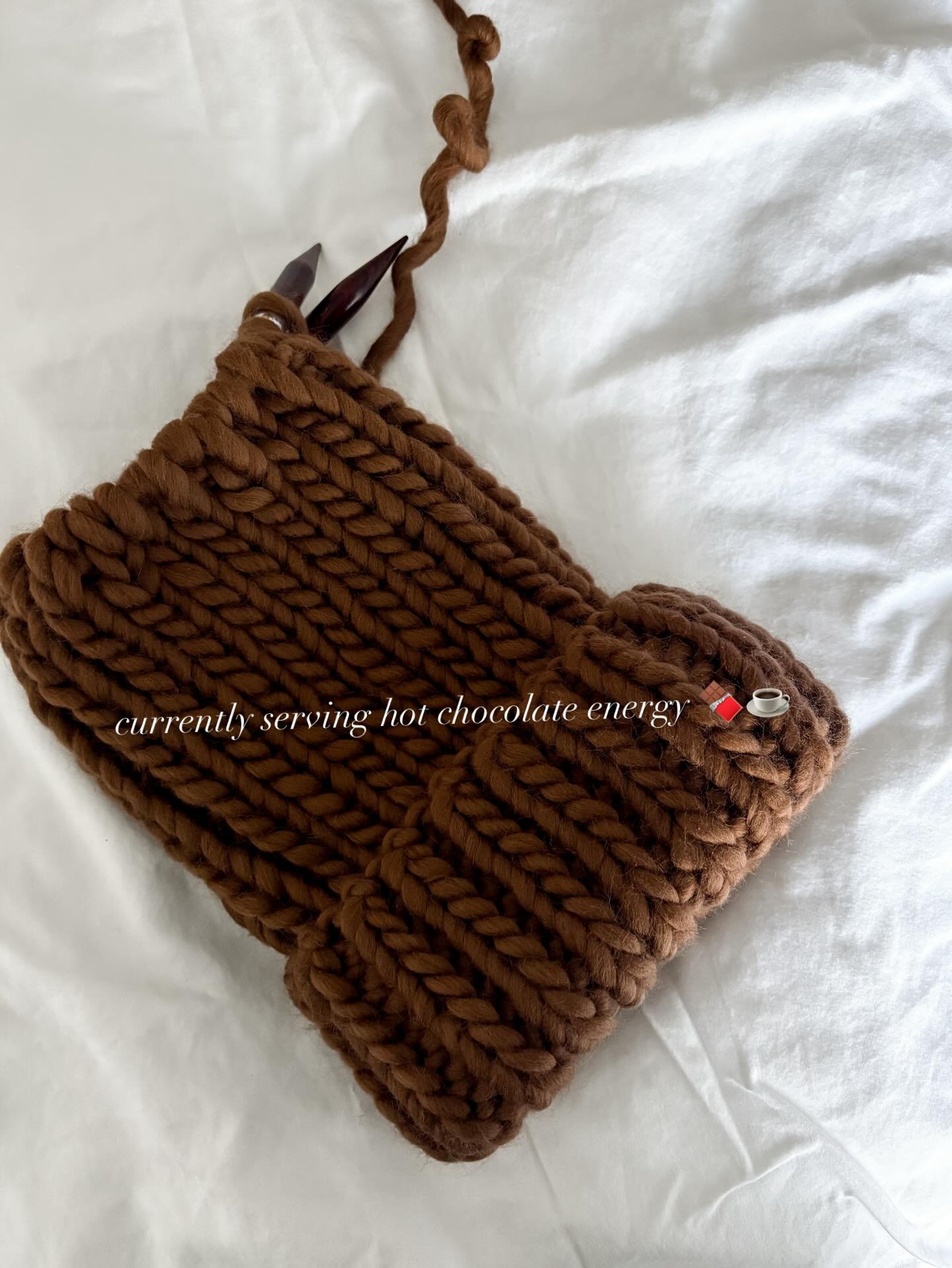 chocolate is having a moment 🍫☕️🤎