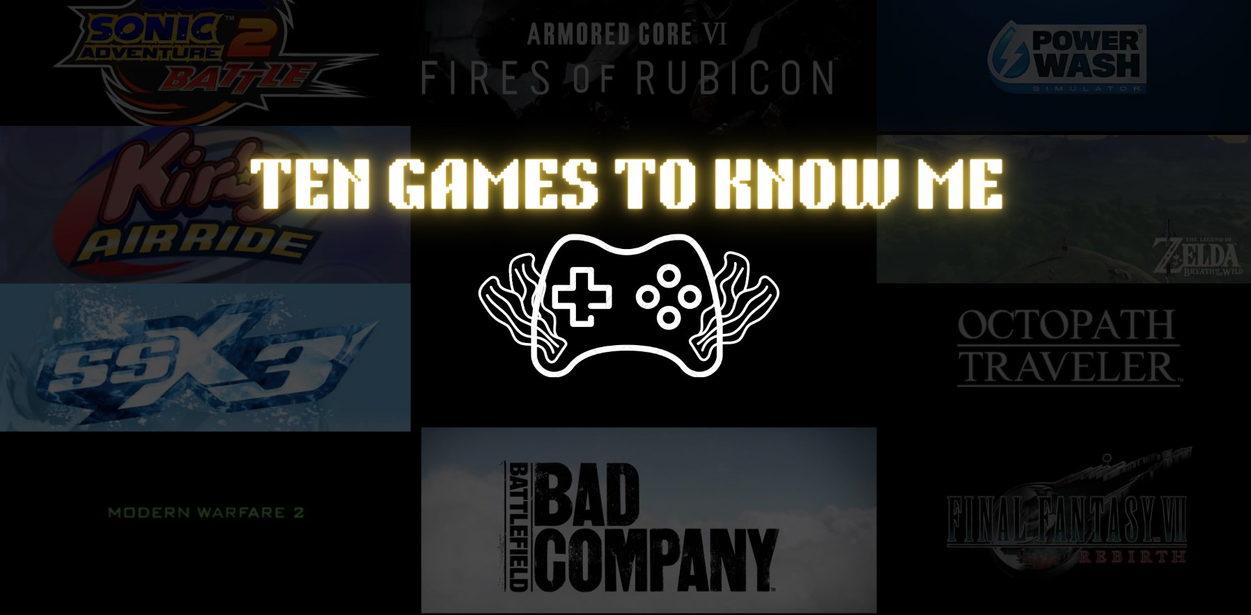 ten games to know me 