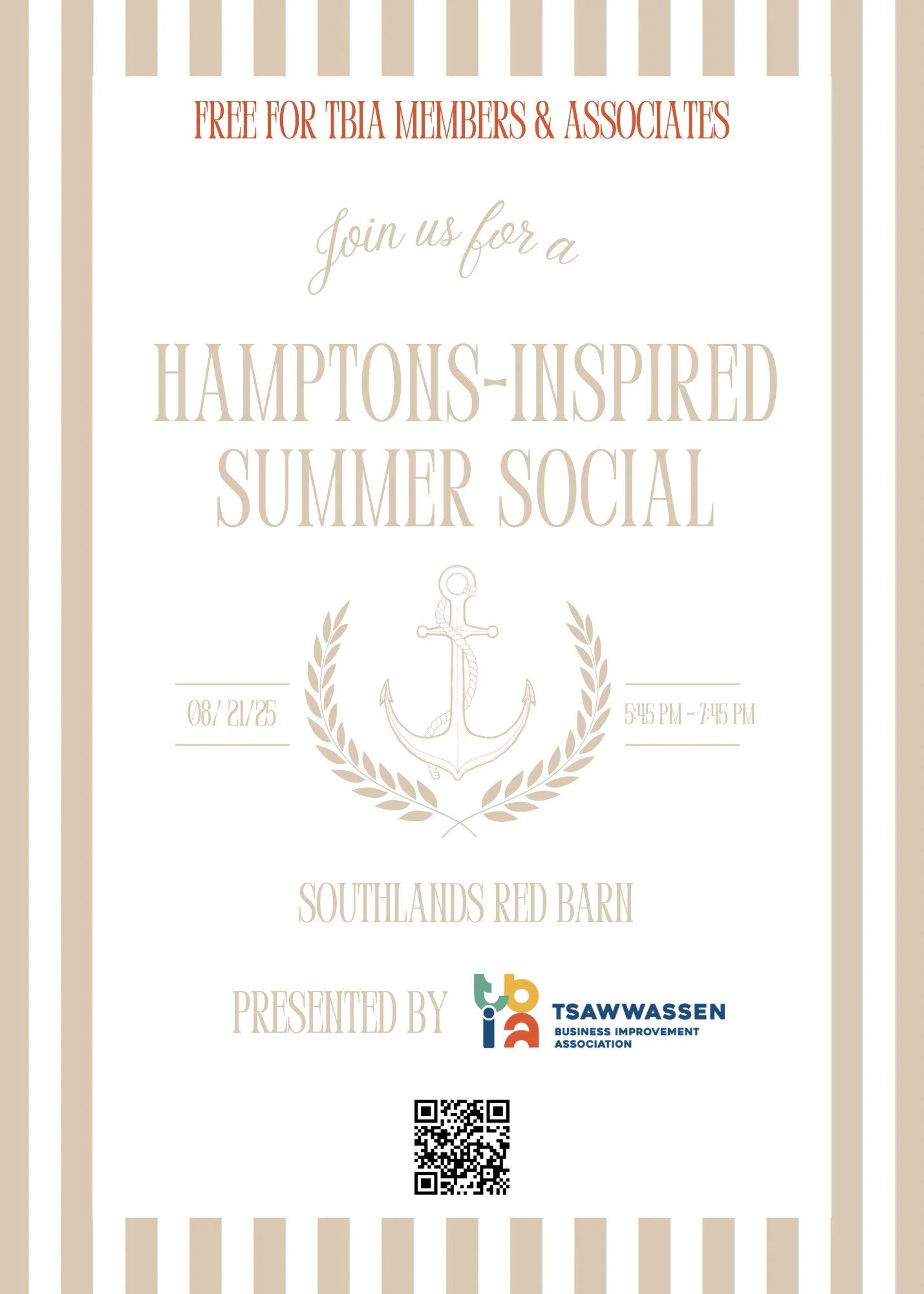 TBIA - Hamptons-Inspired Summer Social