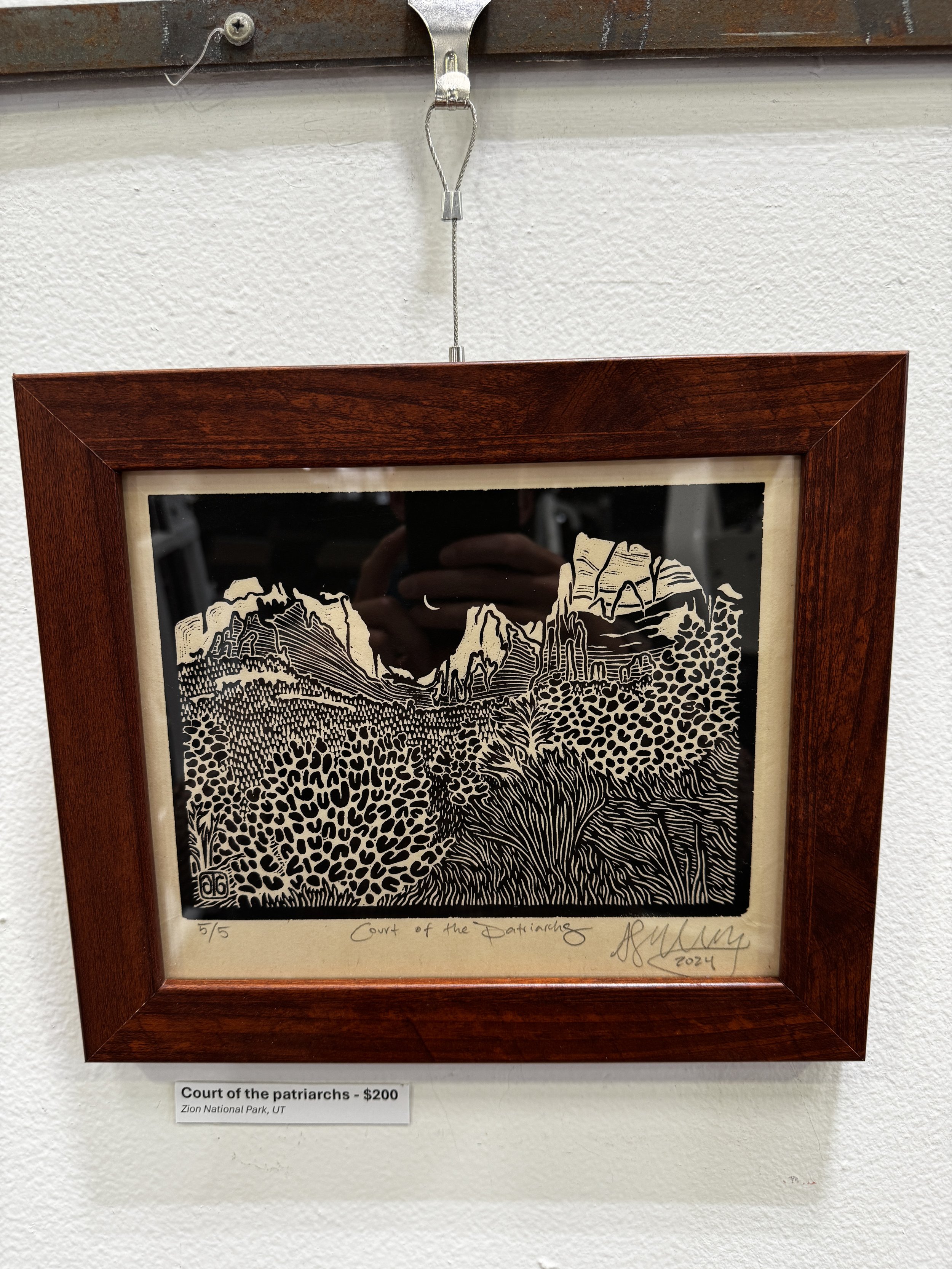 Court of the Patriarchs - framed