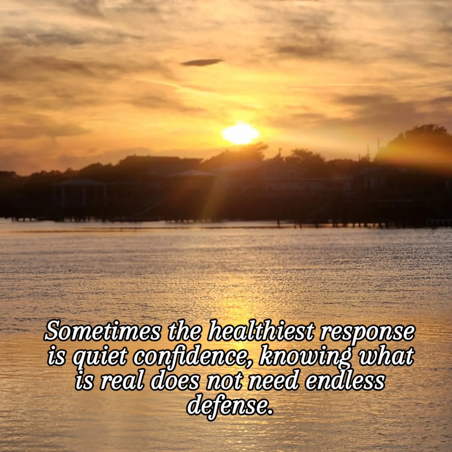Sometimes silence is not a weakness.
It is wisdom recognizing that not every heart is ready to hear, and not every conversation is meant to occur.

There comes a point when being quiet speaks louder than explaining yourself to deaf ears.
Not because 