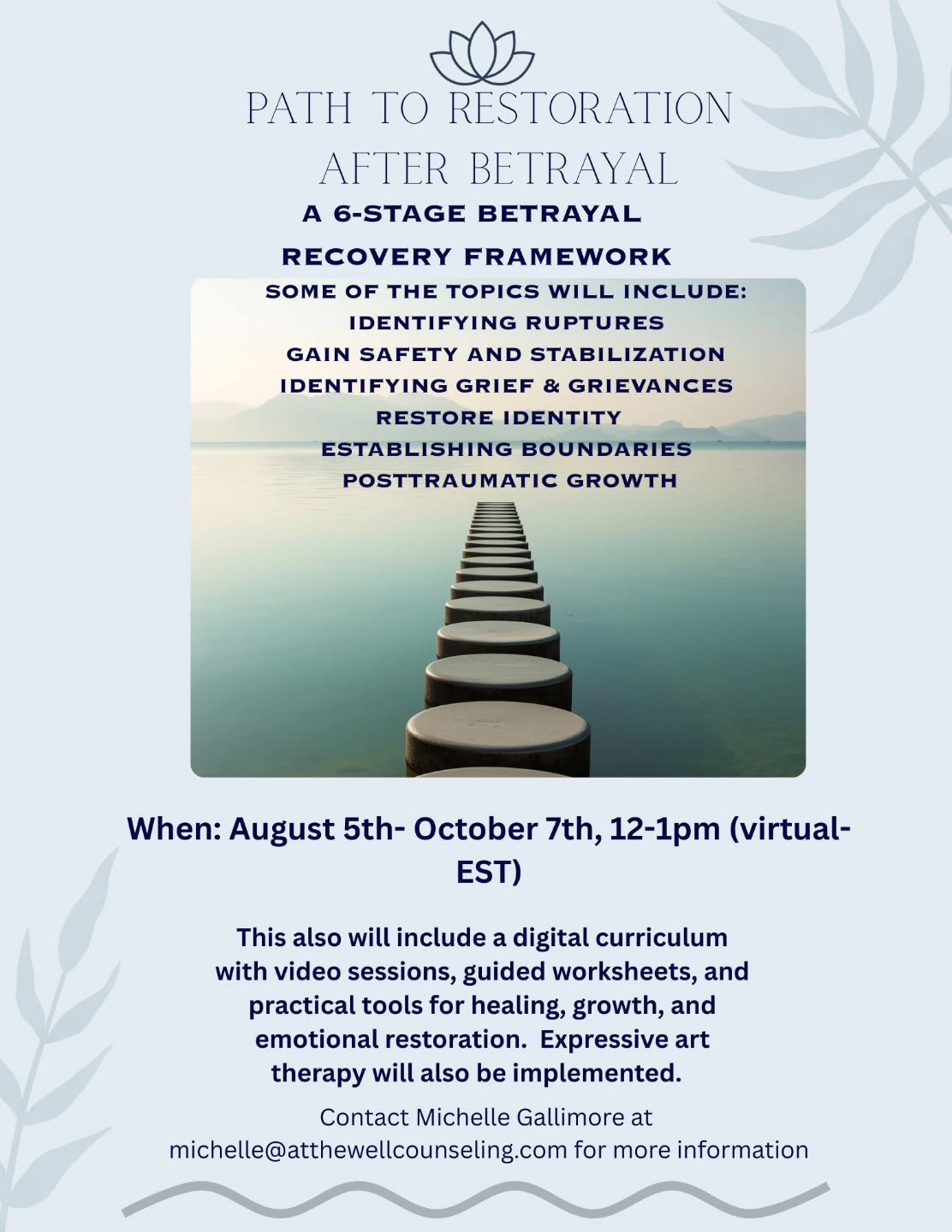#betrayalrecovery #betrayaltraumarecovery #betrayaltrauma #infidelity #grouptherapy