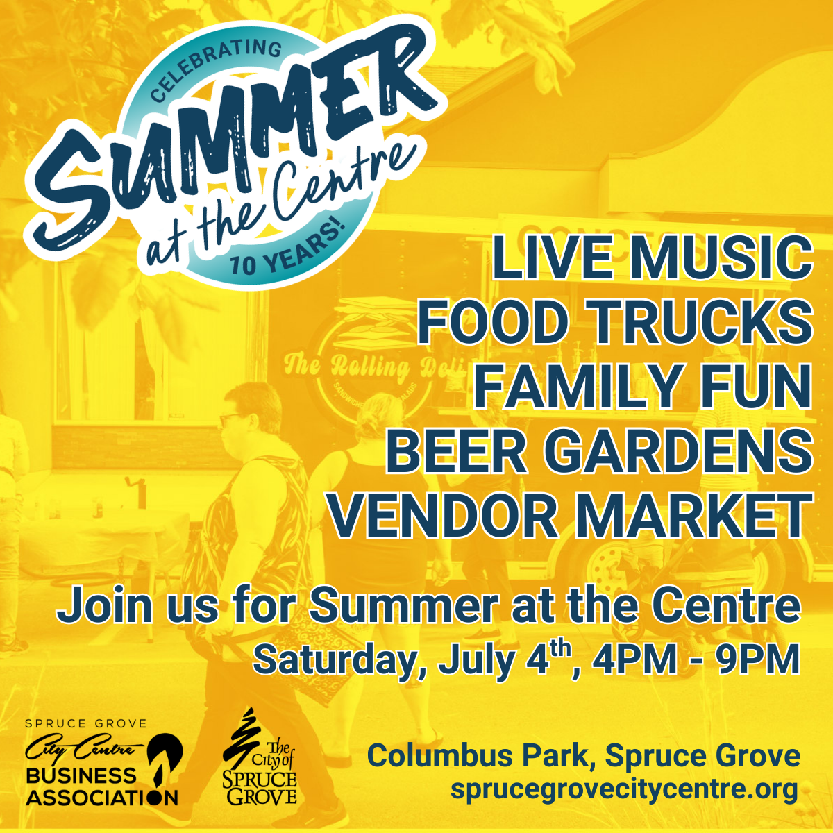 Summer at the Centre Night Market - July 4