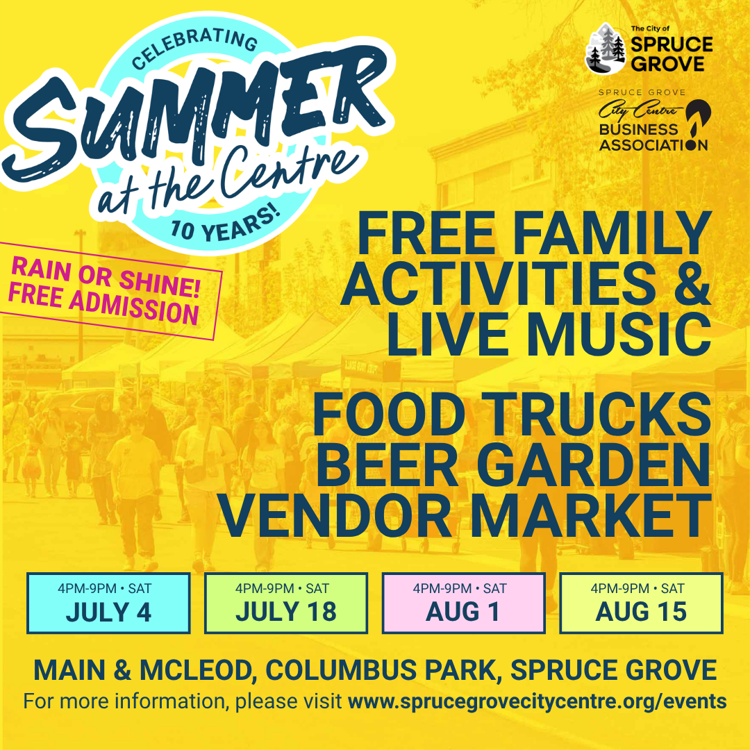 Summer at the Centre Returns: Spruce Grove’s Night Market Series is Back for 2026&nbsp;