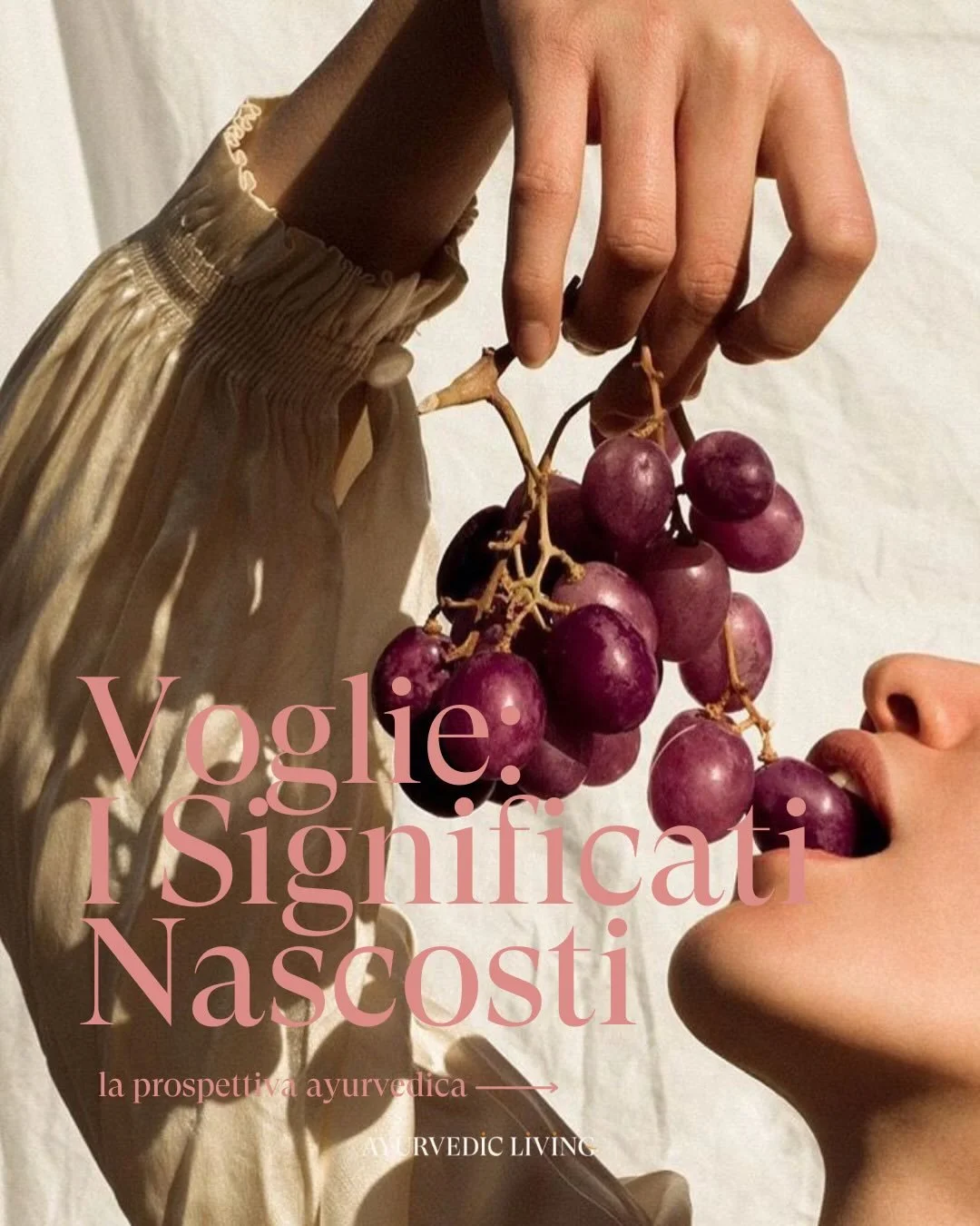 Ti sei mai chiest* perch&eacute; all&rsquo;improvviso desideri qualcosa di dolce, salato o un altro sapore in particolare?

Secondo l&rsquo;Ayurveda, le voglie non sono casuali, ma piuttosto dei messaggi del corpo che rivelano squilibri pi&ugrave; pr