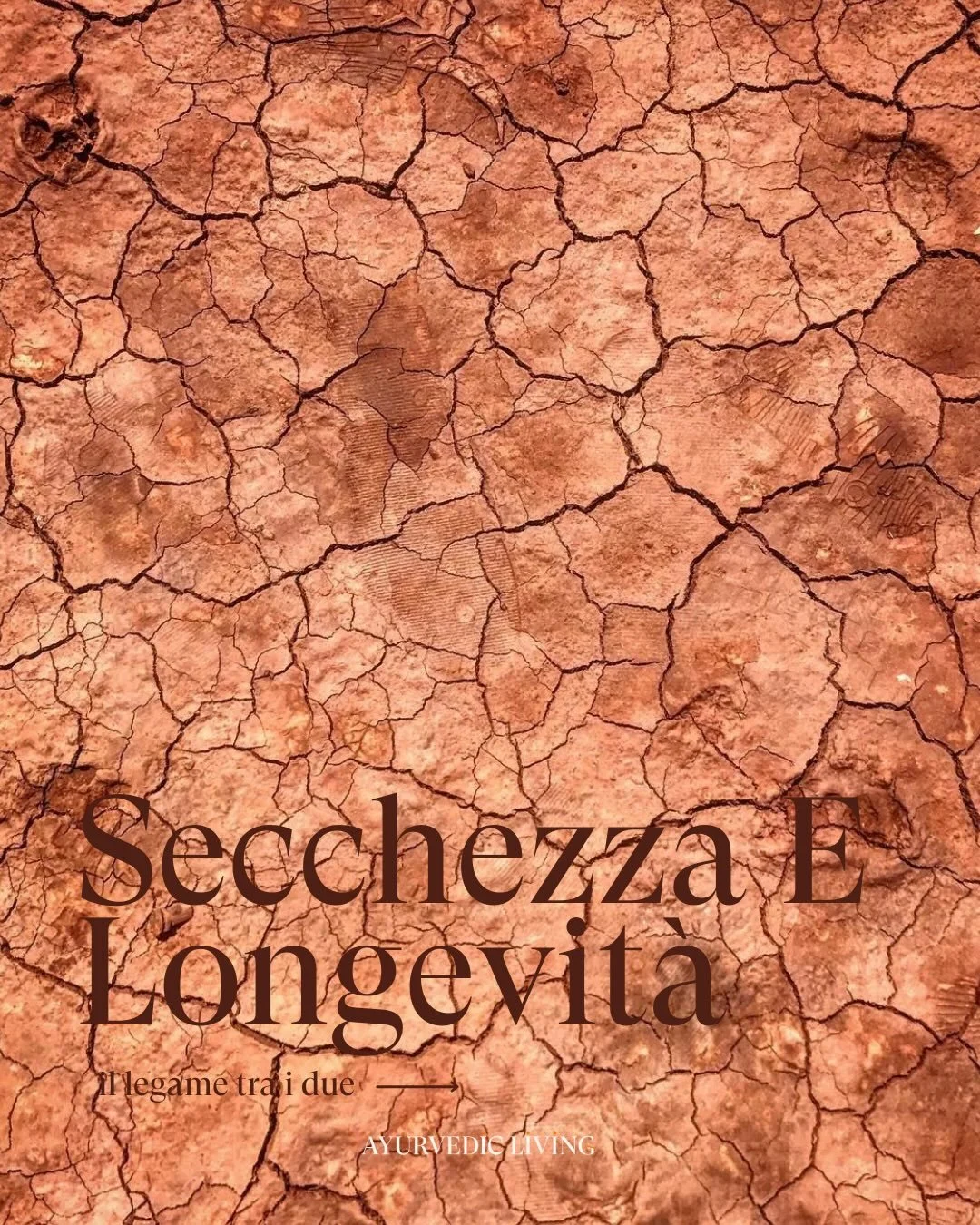 🌬️ La secchezza non &eacute; solo una sensazione: &eacute; un segnale che il tuo Vata potrebbe essere in eccesso e quindi in squilibrio nel corpo.

🌵Quando il corpo si prosciuga, le energie vitali si disperdono pi&ugrave; facilmente e il naturale c
