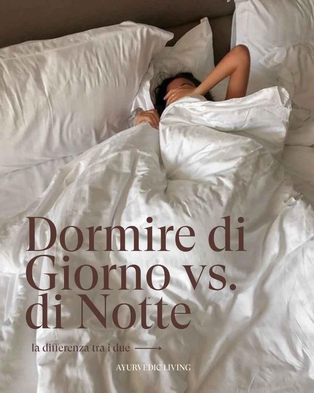 Dormire non &egrave; solo una questione di ore. &Egrave; una questione di quando. 🌙

In Ayurveda, la notte &egrave; il momento naturale della rigenerazione: il corpo ripara i tessuti, riequilibra gli ormoni e calma la mente. Dormire nelle ore nottur