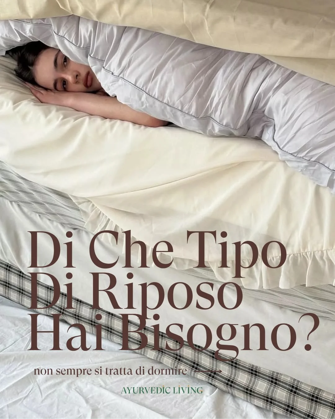 Non tutta la stanchezza si cura dormendo di pi&ugrave;.

A volte &egrave; il corpo a essere stanco.
A volte &egrave; la mente.
A volte &egrave; il cuore.

Il vero equilibrio non &egrave; fare una pausa a caso.
&Egrave; dare al tuo sistema ci&ograve; 