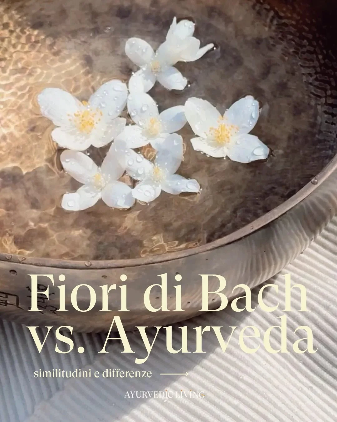 Ogni sistema tradizionale sapeva gi&agrave; molto prima di noi che mente e corpo non sono separati.

I Fiori di Bach e l&rsquo;Ayurveda, seppur con strumenti e visioni differenti, partono entrambi da questa consapevolezza: non si pu&ograve; guarire u