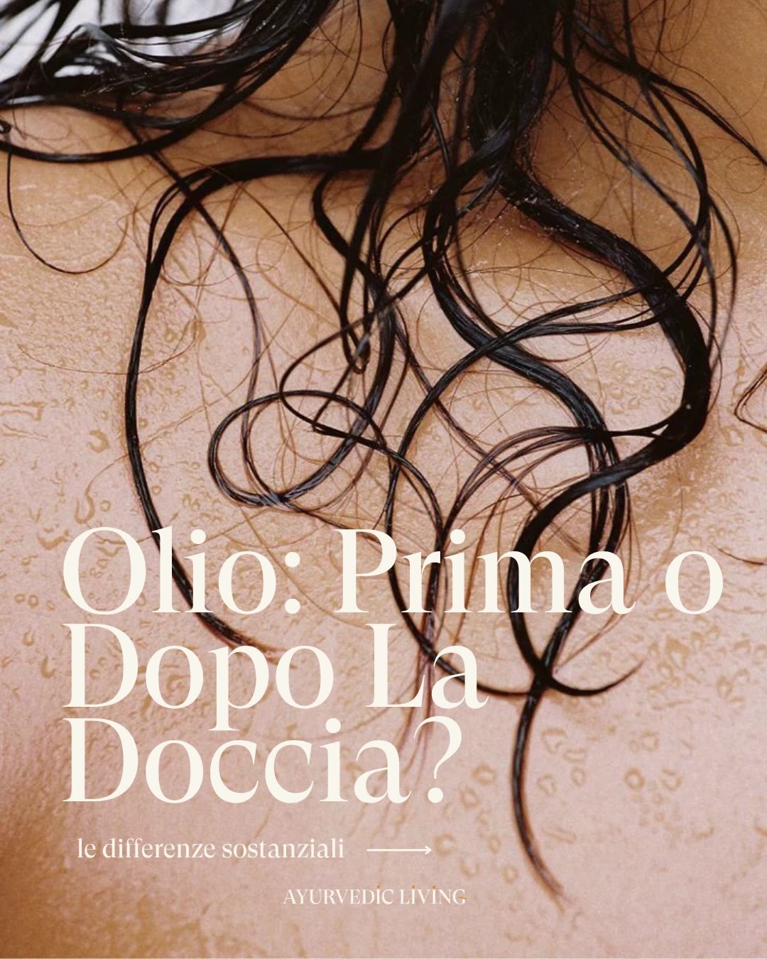 In Ayurveda, l&rsquo;applicazione dell&rsquo;olio sulla pelle (snehana) &egrave; considerata un rituale di nutrimento e riequilibrio, ma il momento in cui viene applicato l&rsquo;olio pu&ograve; cambiare profondamente la sua azione.

#ayurvedicliving
