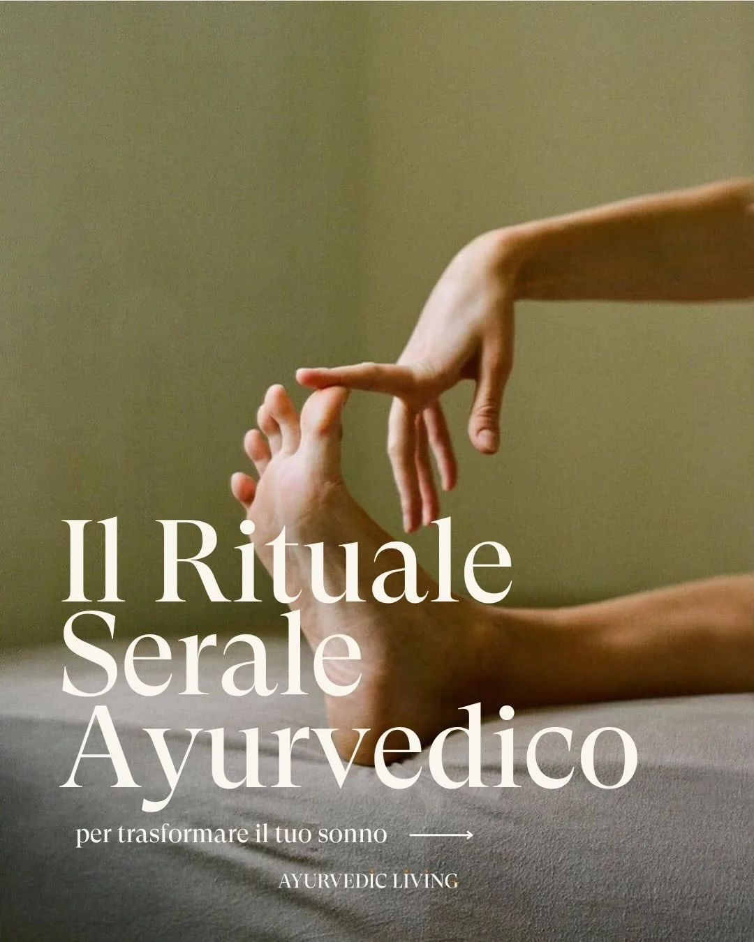 Difficolt&agrave; a dormire? Prima di ricorrere a un altro integratore o rimedio per il sonno, inizia dal pi&ugrave; semplice dei rituali: padabhyanga.

Un rituale radicato nel tocco, nell&rsquo;intenzione e in 5000 anni di saggezza ayurvedica.

🌙 S