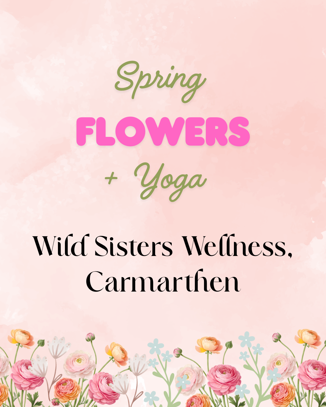 Spring Flowers & Yoga