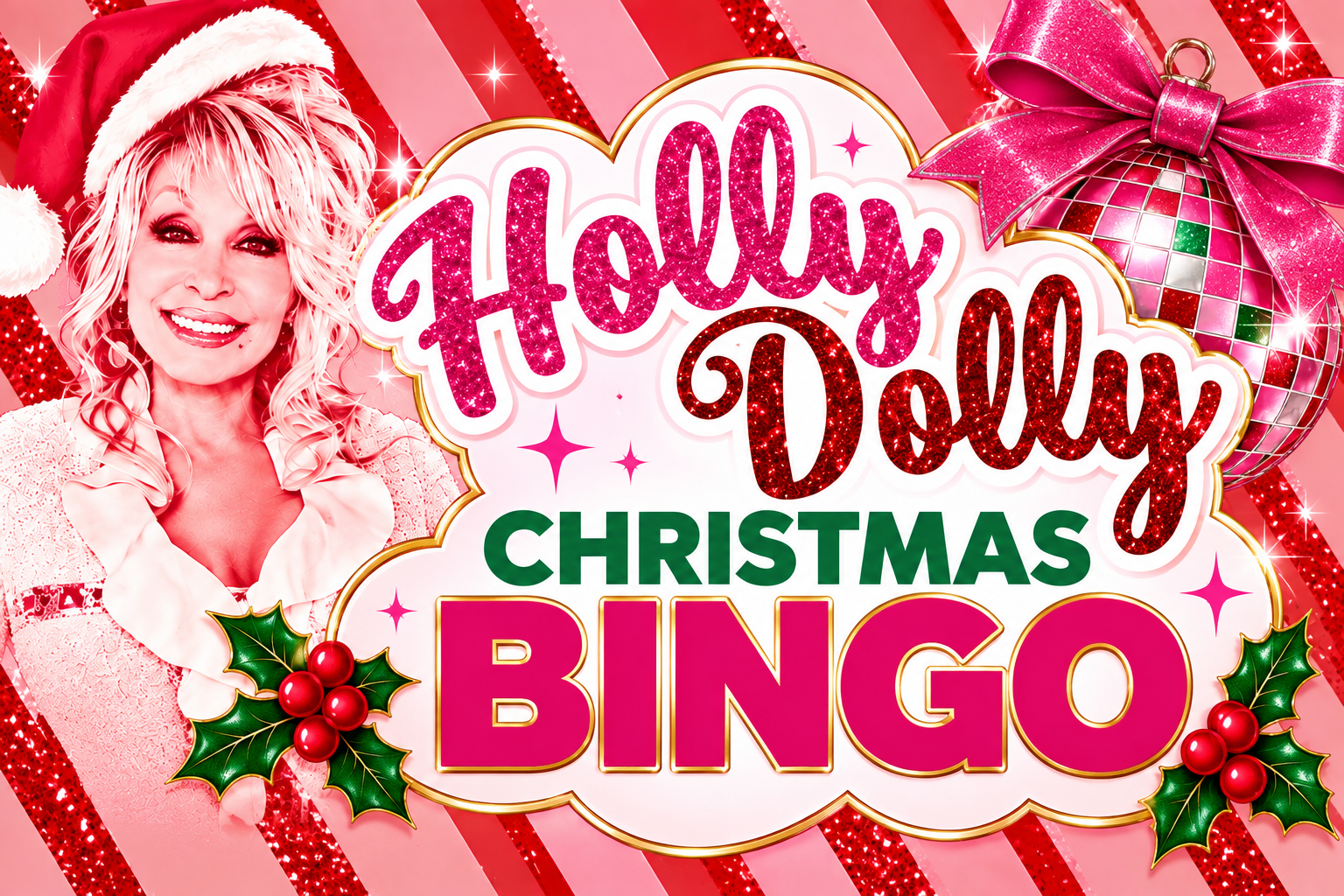 Holly Dolly Christmas Bingo
