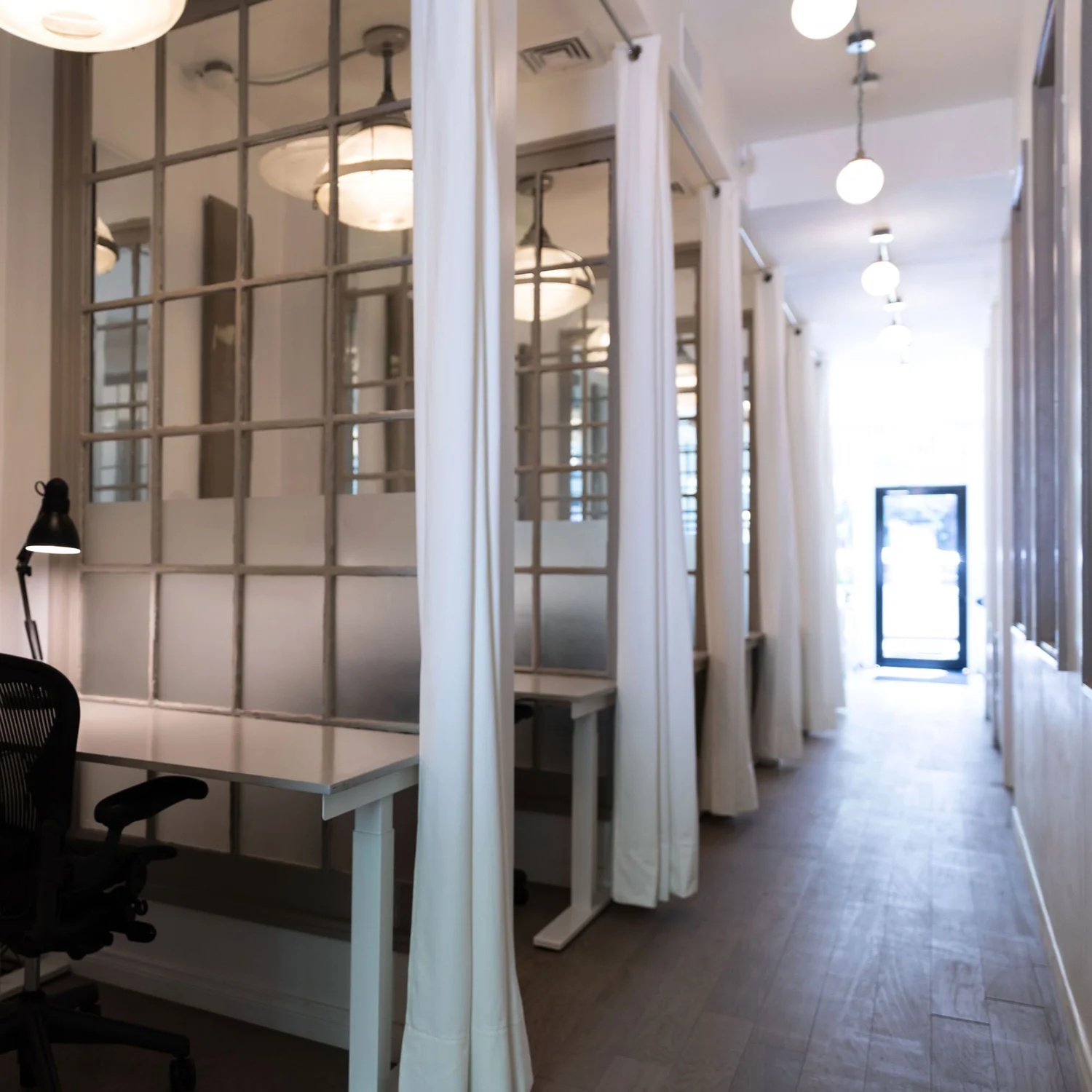 The work floor at Work Heights PROSPECT in Prospect Heights, Brooklyn