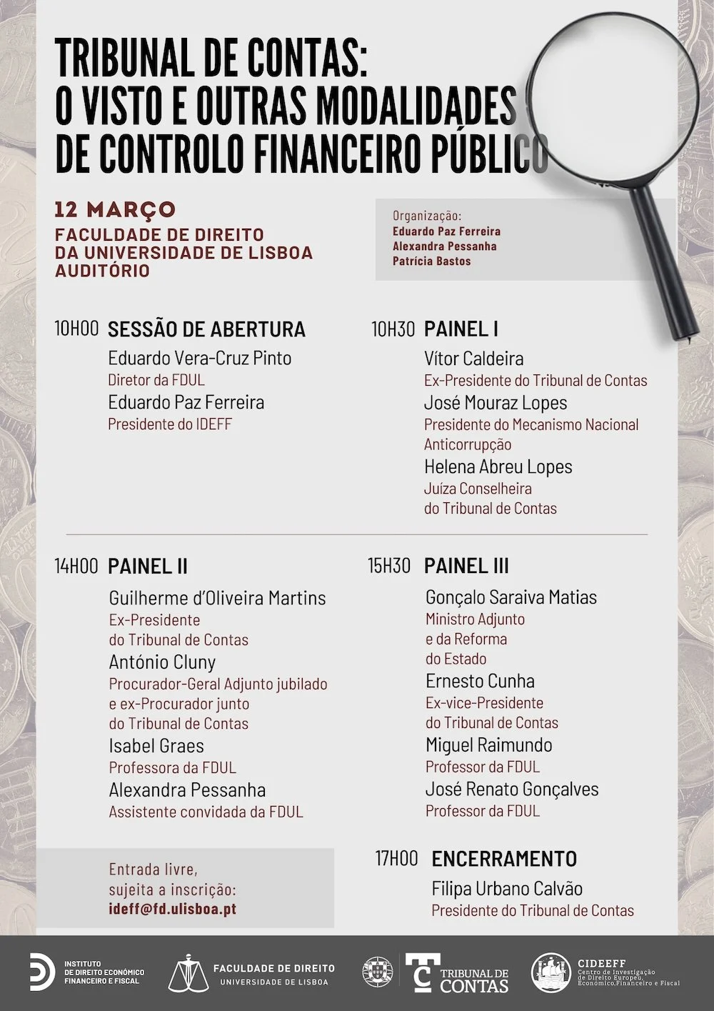 IDEFF recebe Presidente do Tribunal de Contas e Ministro Adjunto e da Reforma do Estado