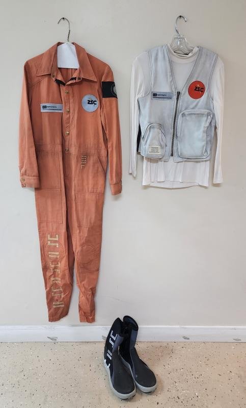 Orange 3pc Flight Suit