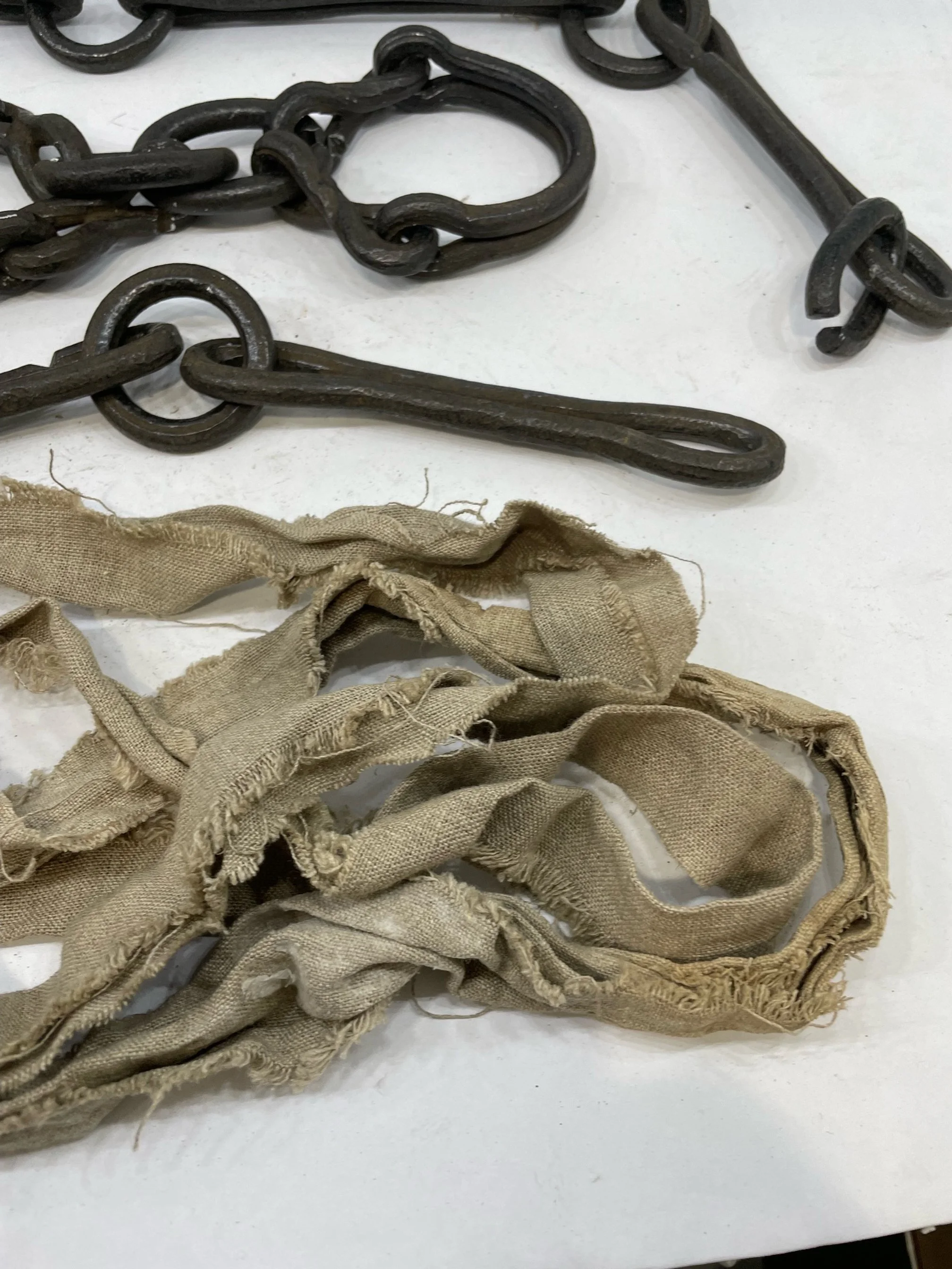 “The Northman”Authentic Movie Prop- Set used Steel Shackles and ...
