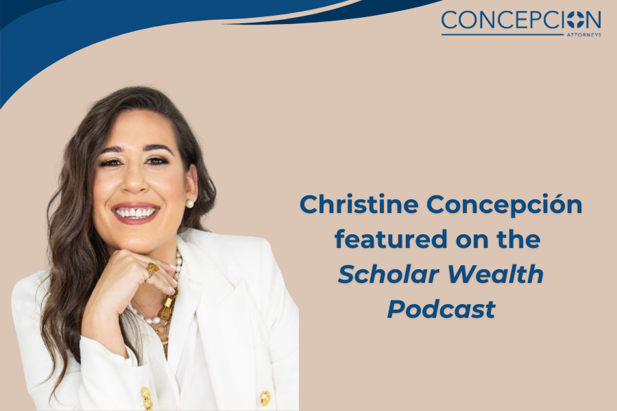 Christine Concepción Featured on The Scholar Wealth Podcast