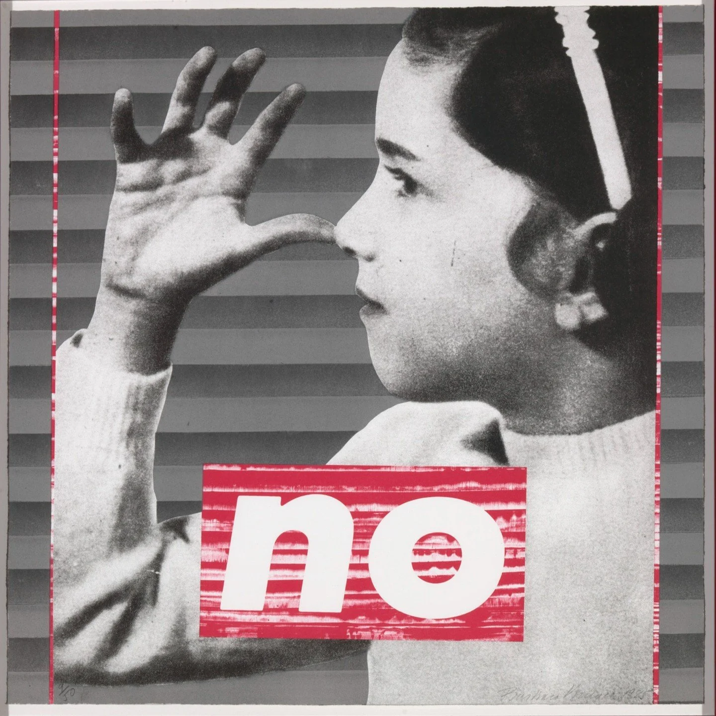 Barbara Kruger, Untitled (No), 1985