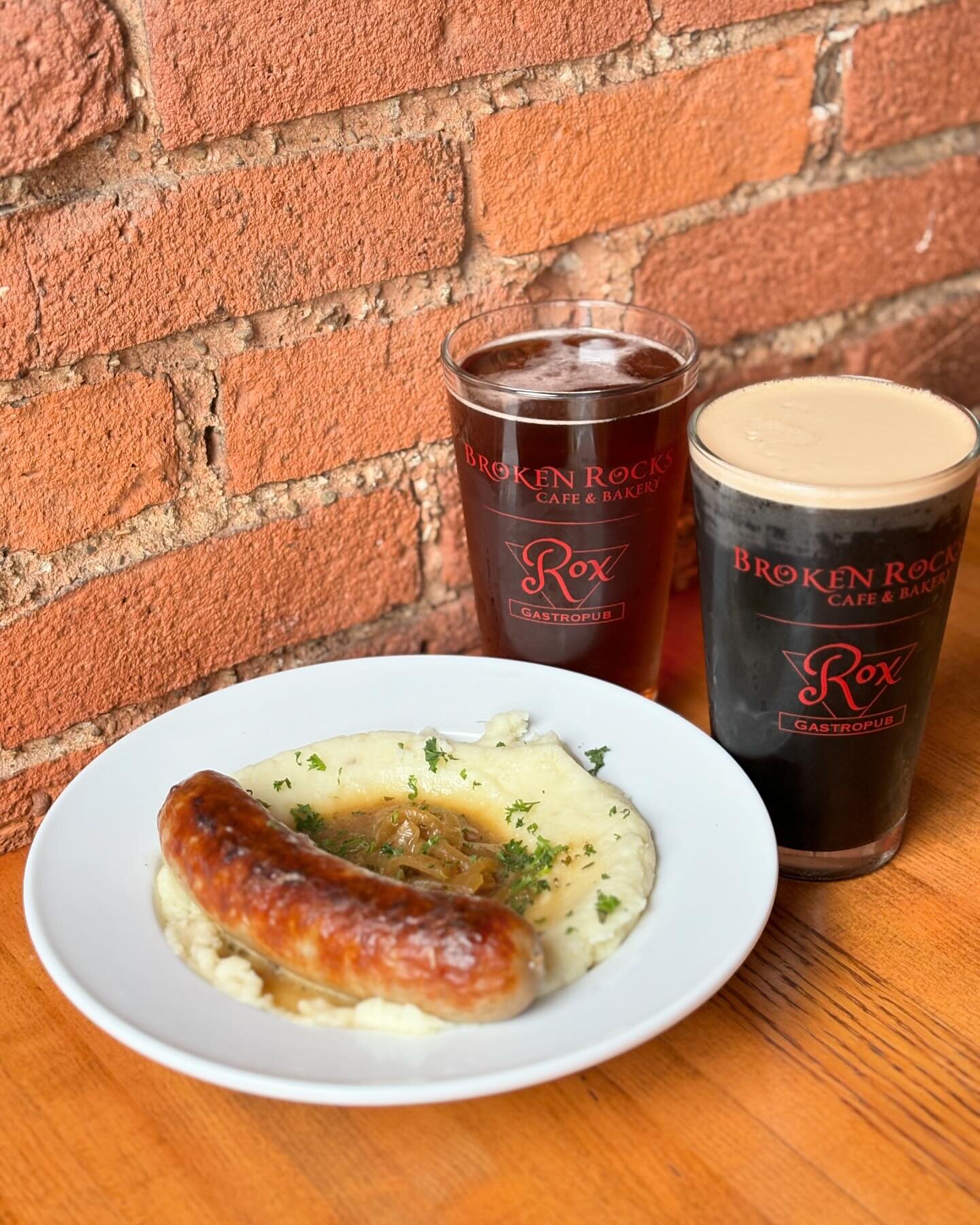 Saint Patrick&rsquo;s Day Special 🍀 

Bangers &amp; Mash, enjoy with a pint of Guinness, Great Lakes Conway&rsquo;s Irish Ale, or Southern Tier&rsquo;s Irish Cream Stout 🍻