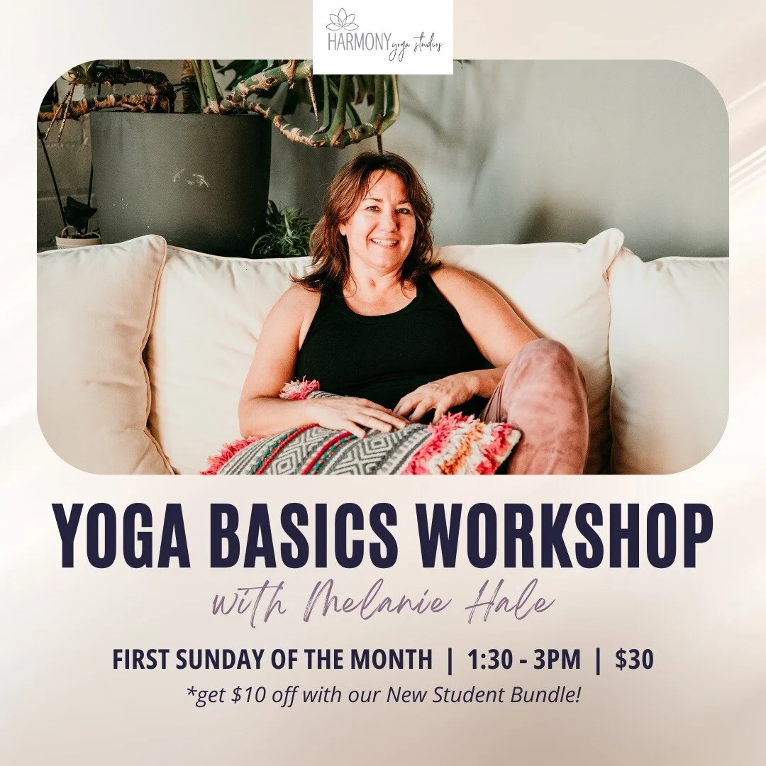 Class Schedule — HARMONY YOGA STUDIOS