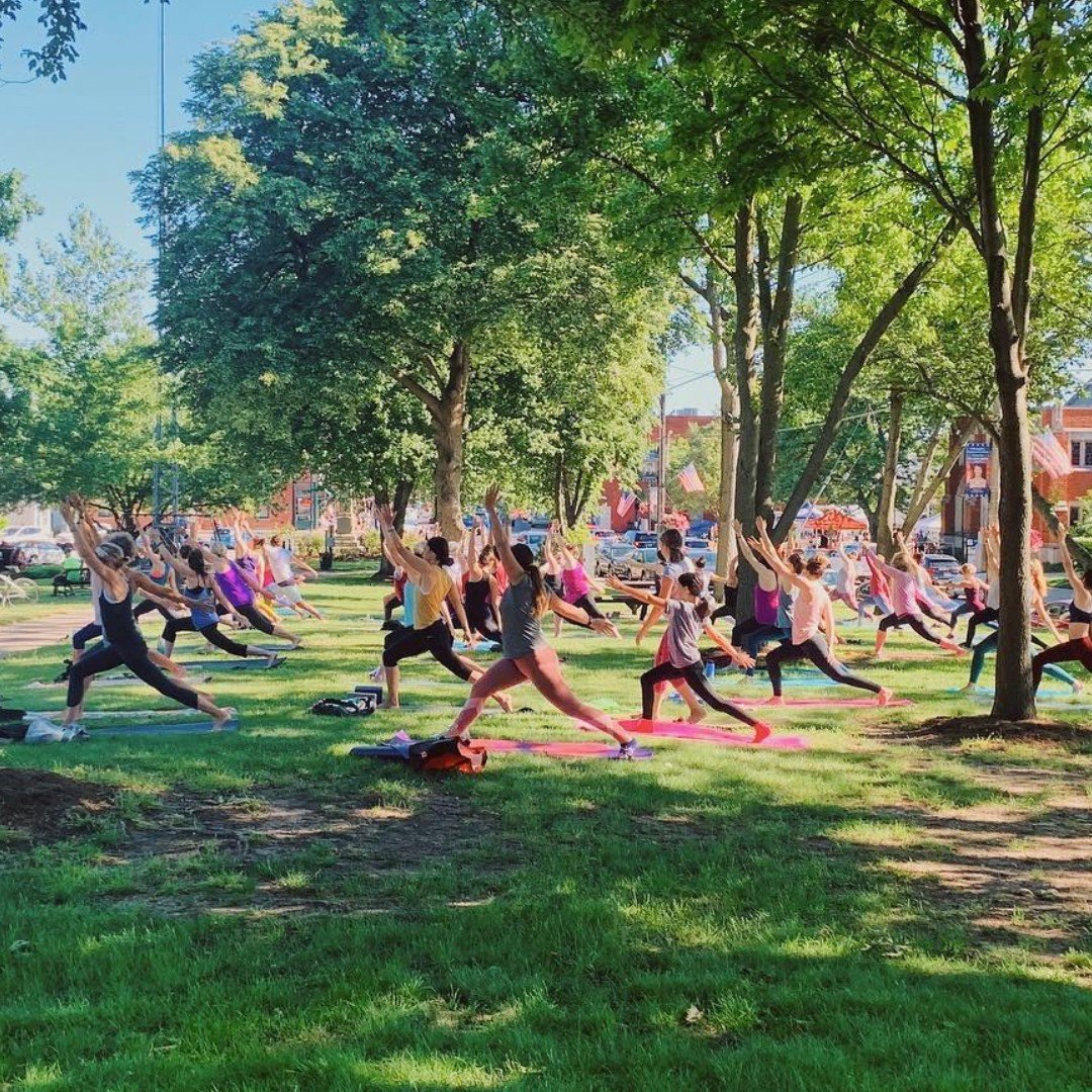 Sunshine and good vibes are calling! 🌞

Get your outdoor mats ready, yogis! As long as the weather is in our favor, we will have our FIRST Yoga in the Park class of the season, at Wes Point Park in Downtown Willoughby on 🌱 Saturday, MAY 4th @ 9am!
