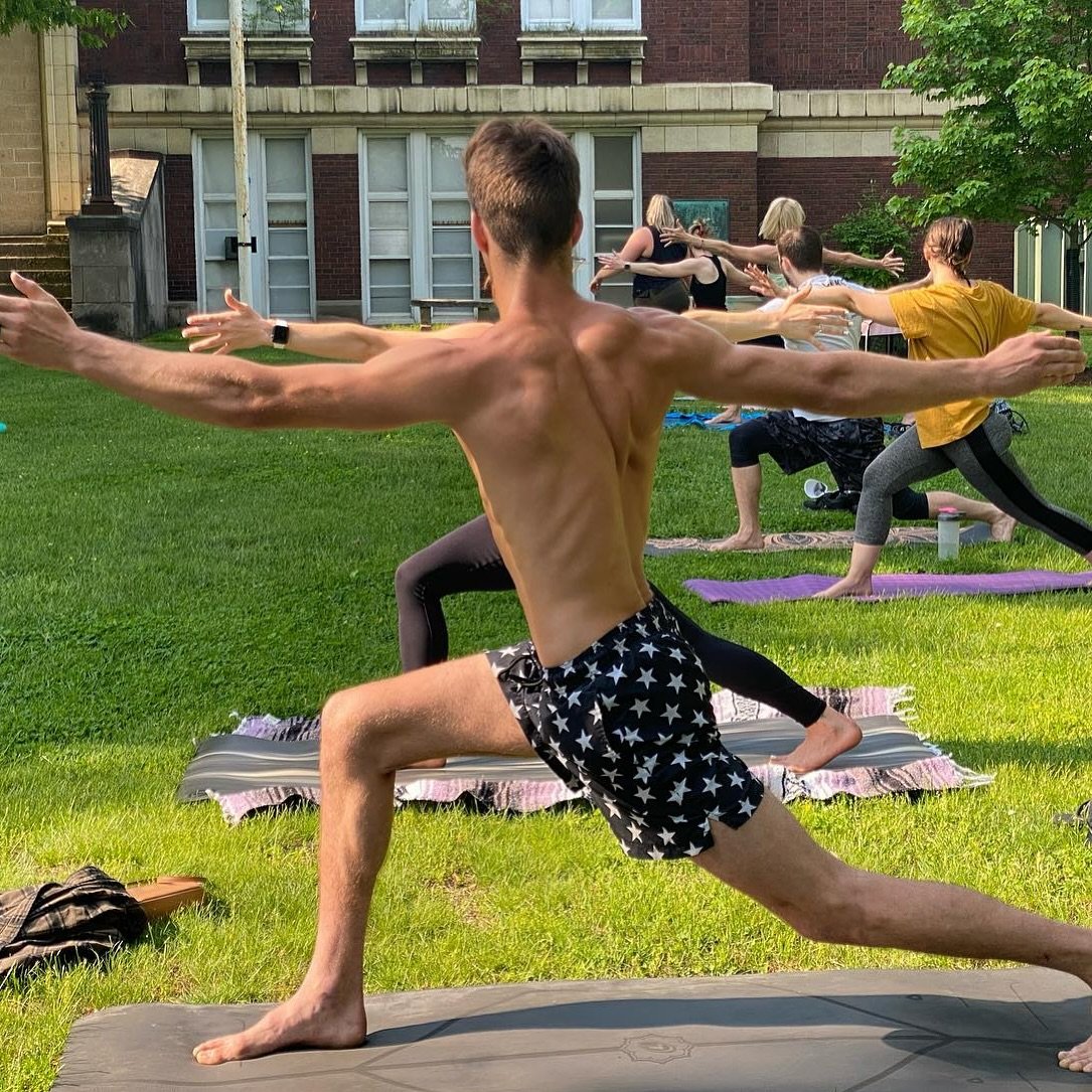 After a few rainy weekends, the sun is finally showing up&mdash;and so are we. 75&deg; and sunny, it&rsquo;s the perfect morning to move, breathe, and soak it all in.
&bull;
Point Park, Downtown Willoughby
9:00 AM | All Levels Welcome | Donation-Base