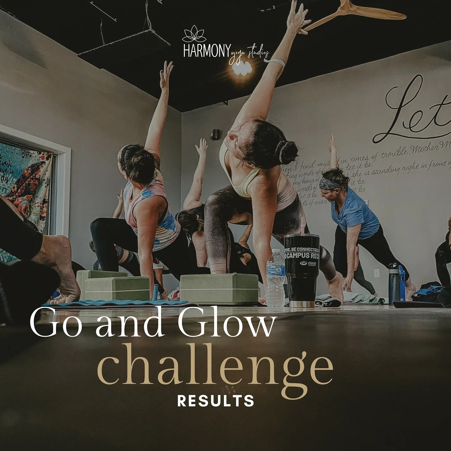 Our Glow &amp; Go Challenge was filled with amazing energy, dedication, and community love. 💛

Thank you to everyone who joined in &mdash; we can&rsquo;t wait for the next challenge with you! Come practice not being perfect with us. ✨

#HarmonyStudi