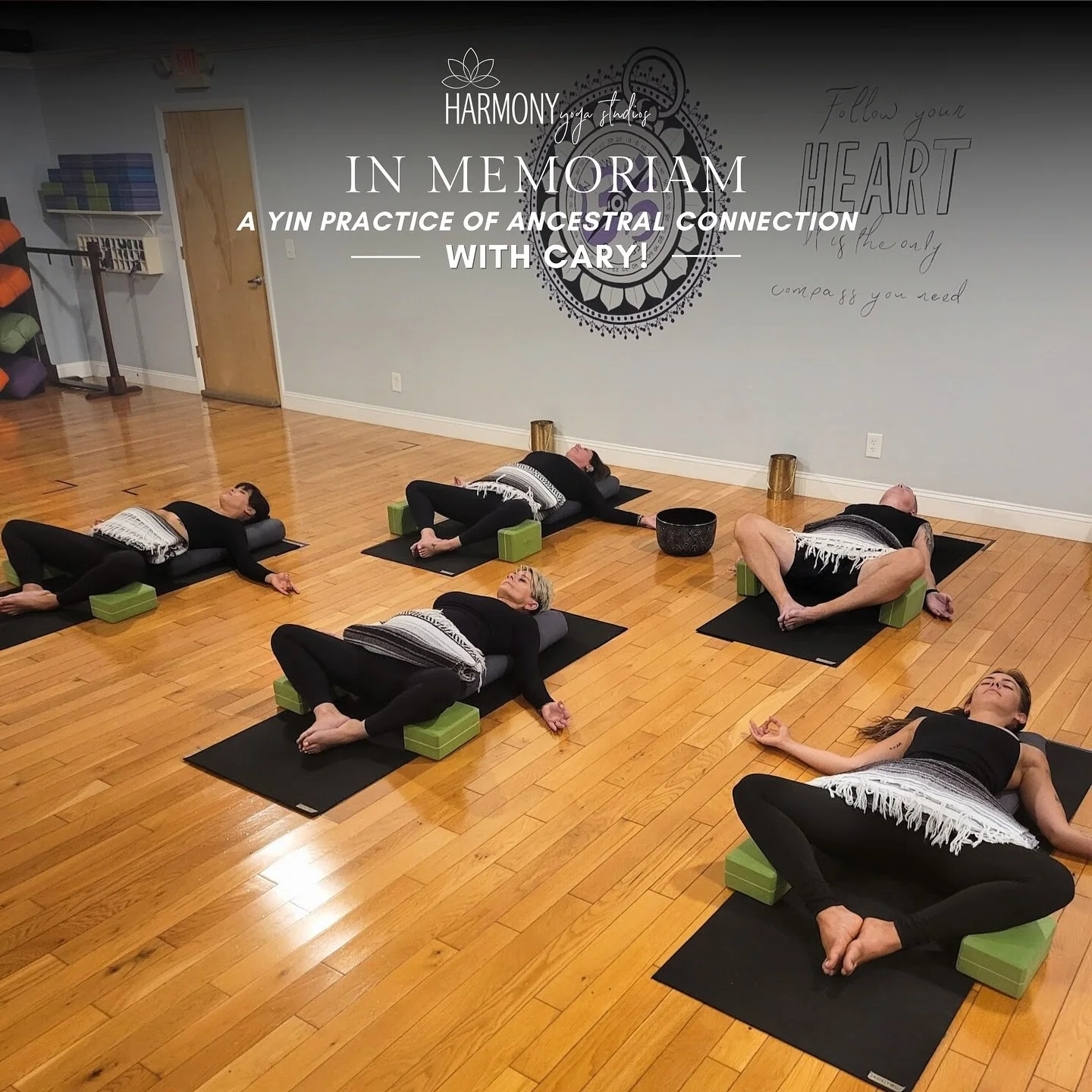 🕯️ Spirit Gathering &mdash; Nov 1 | 4PM
A sacred space to honor, remember, and reconnect.
Guided meditation, gentle yin, and heartfelt remembrance led by Cary Bright. 💛

Bring a token of your loved one and join us in stillness, reflection, and conn