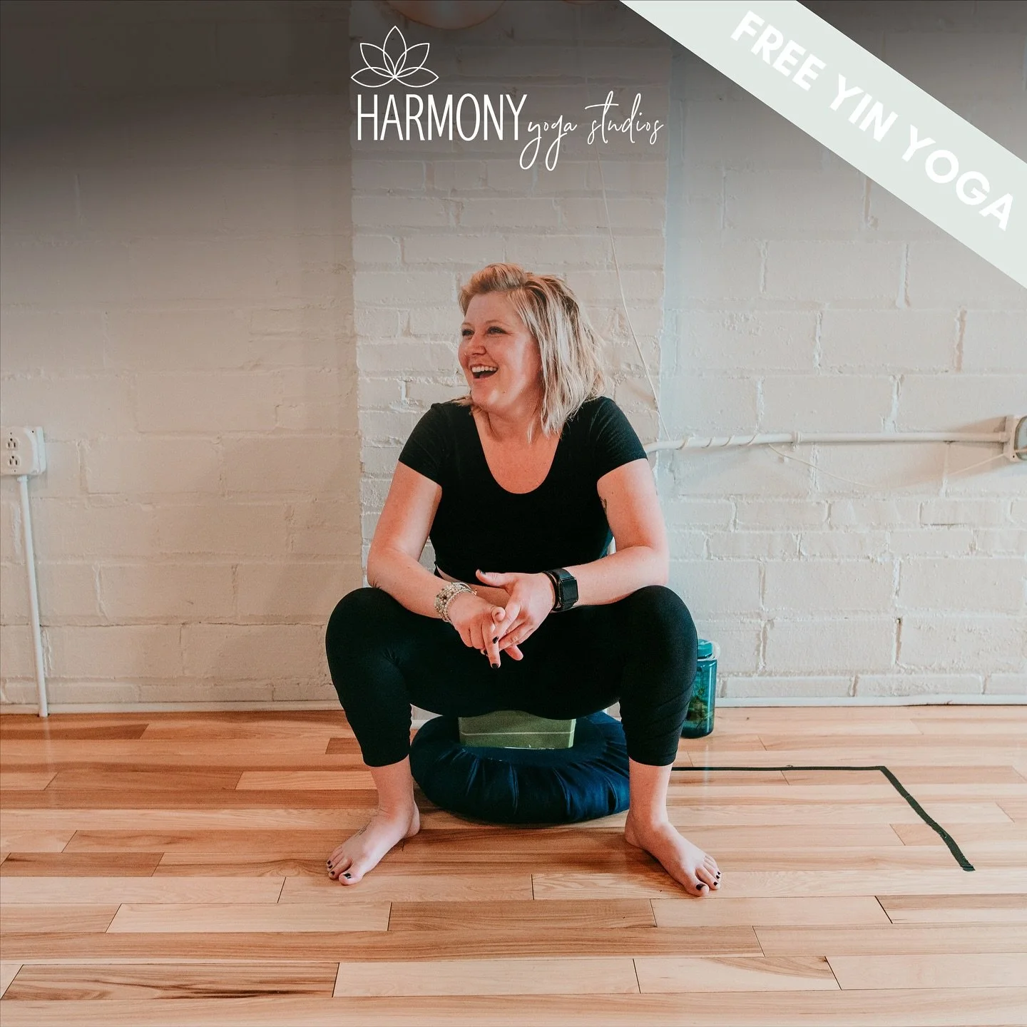 Slow down with us next week. 🤍
We&rsquo;re offering FREE Yin Yoga classes on Tuesday 11/18 &amp; Thursday 11/20 at 4:30 PM to help you unwind, soften, and reset as we move into the holiday season.

Move less. Feel more.
Come practice not being perfe