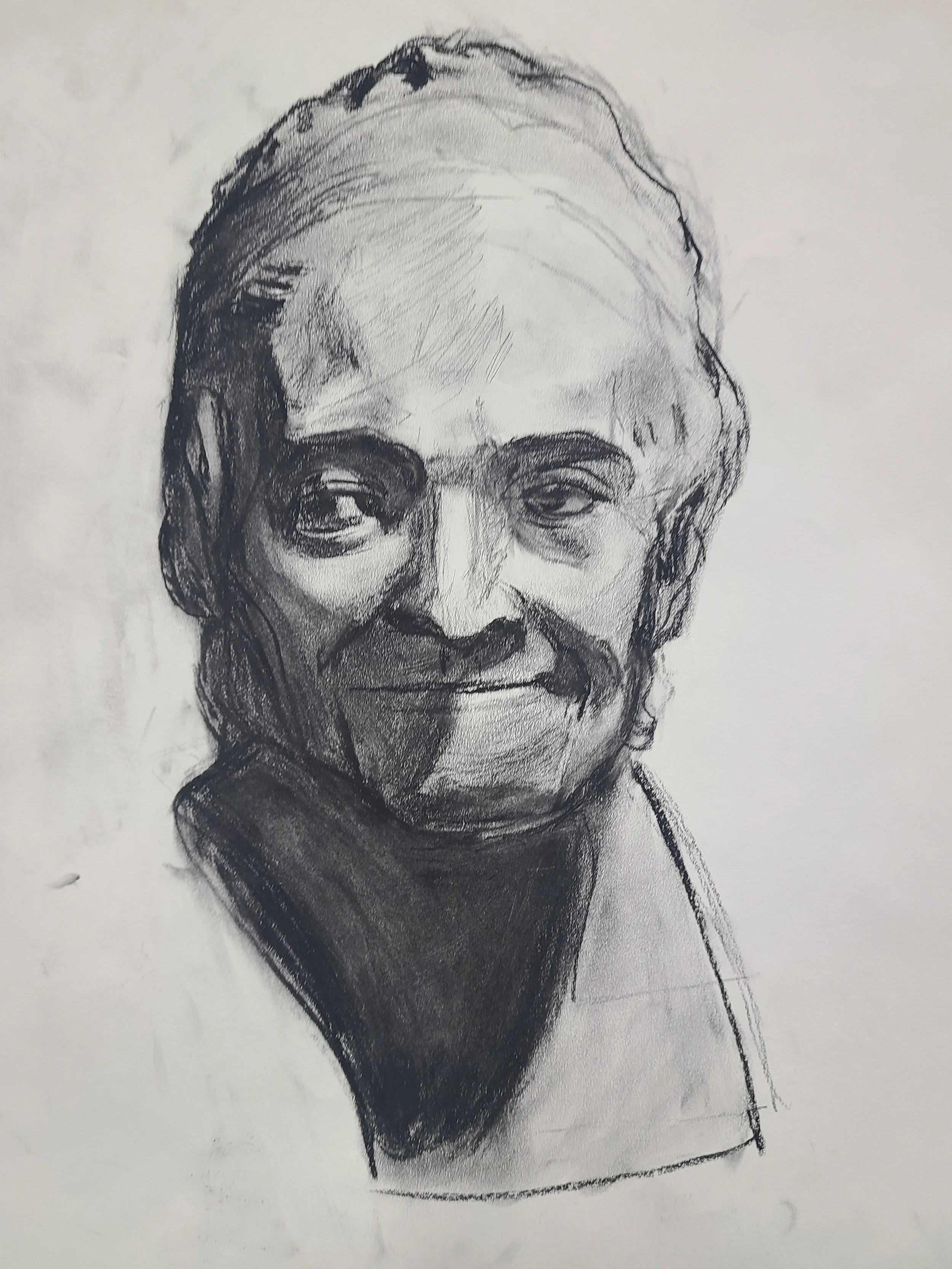 Plaster Bust Robespierre