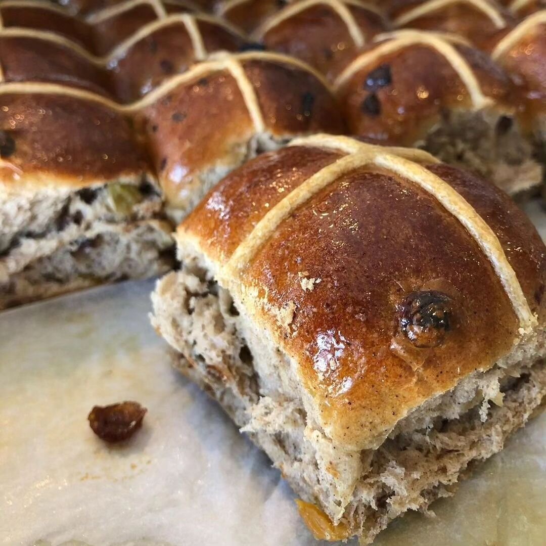 Hot Cross Buns! 

We make them once a year, and this year, we're planning on making a LOT. 

Available this week at our walk-up window *only*
Thurs | Fri | Sat
8am - Noon

Sometimes, you gotta lean into a great thing you already have in your back poc