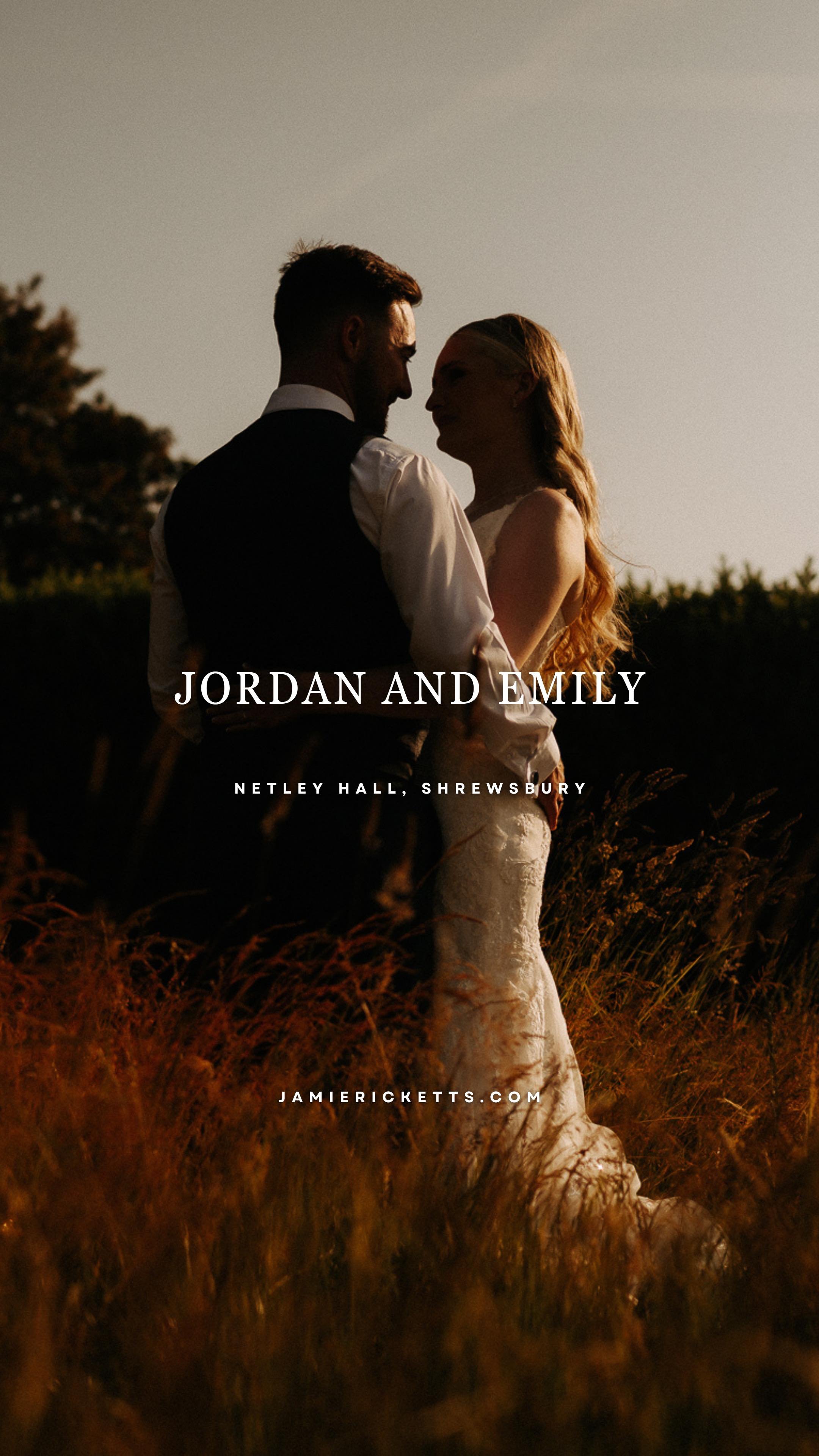 Emily + Jordan ✨
On one of the hottest days of the year so far, these two finally said ‘I do’ at the stunning Netley Hall!
This day has been a long time coming, and honestly, it was so worth the wait. Emily and Jordan are such a genuine