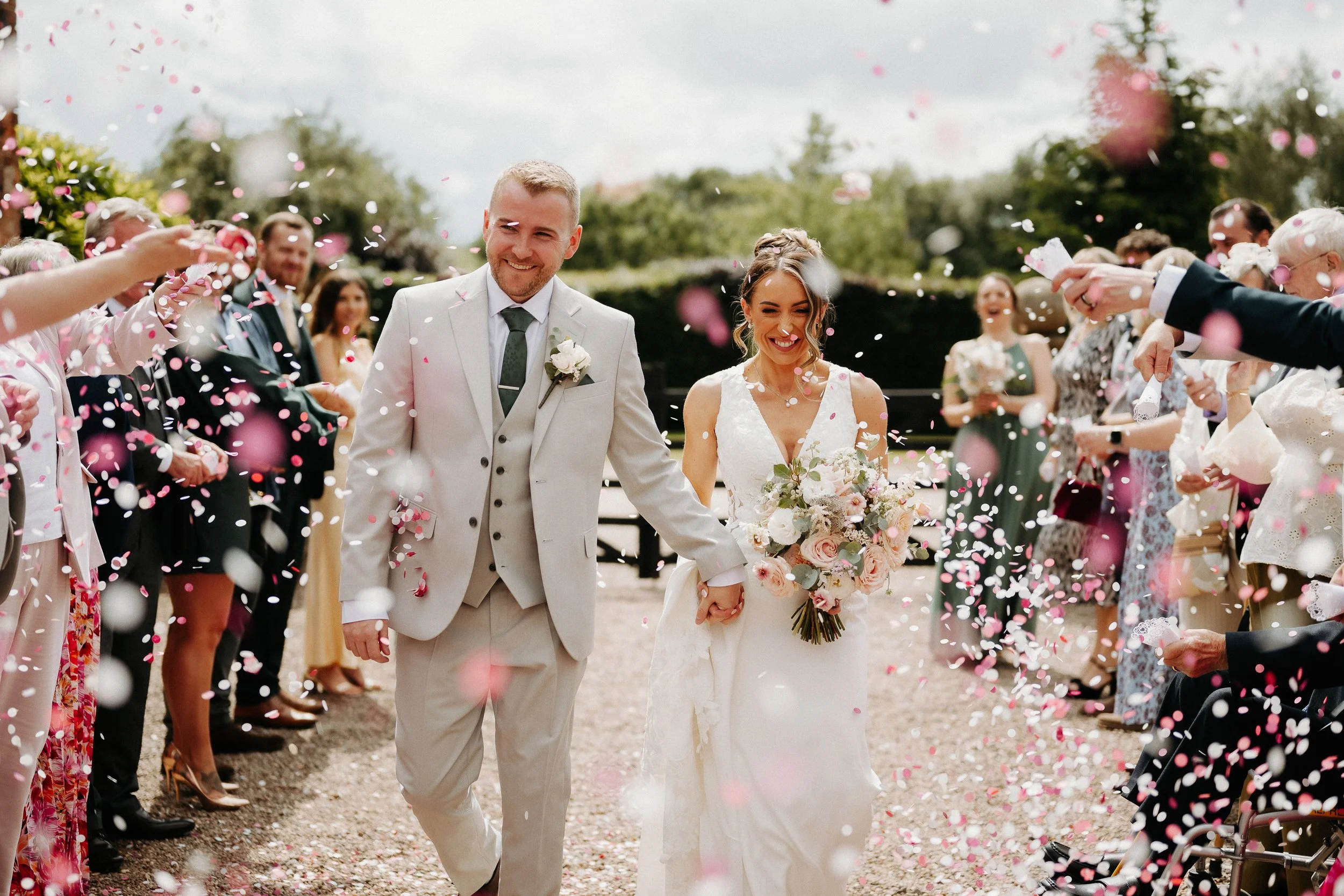Petals or Paper? The Wedding Confetti Debate