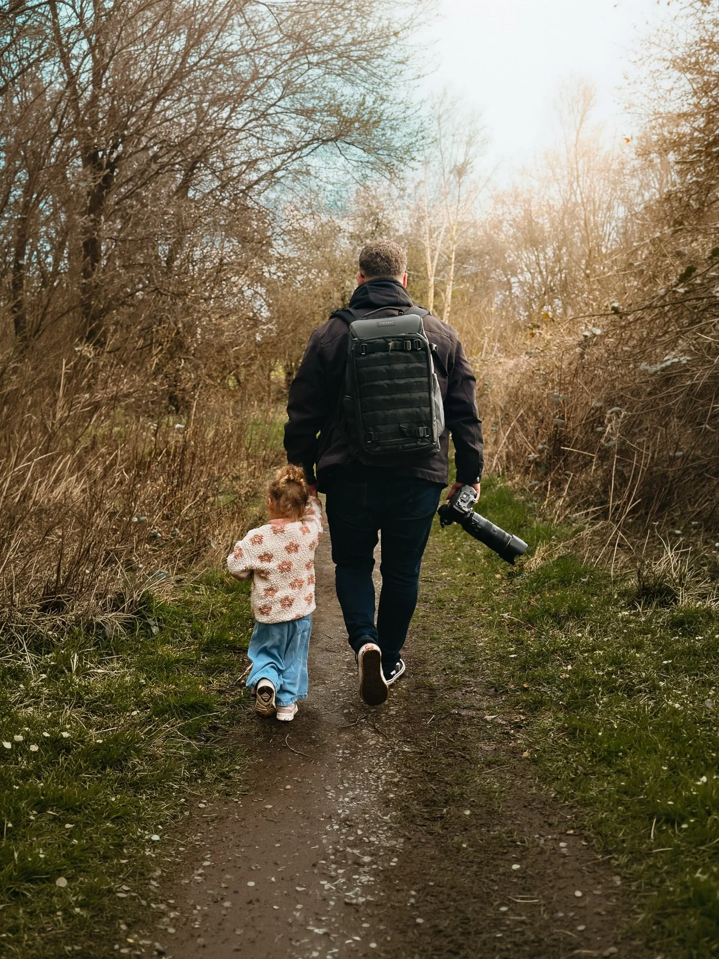 A quiet, unposed moment captured by my partner.

Her small hand in mine as we walk, a simple moment that reminds me what fatherhood is really about.

It&rsquo;s not about being perfect. For me, it&rsquo;s about showing up, being present, and trying e