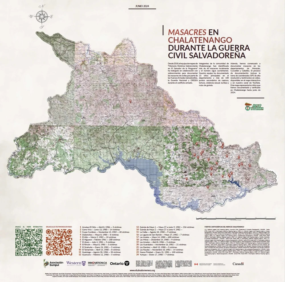 Mapas — EL SALVADOR: Memoria Sobreviviente / Surviving Memory / Mémoire ...