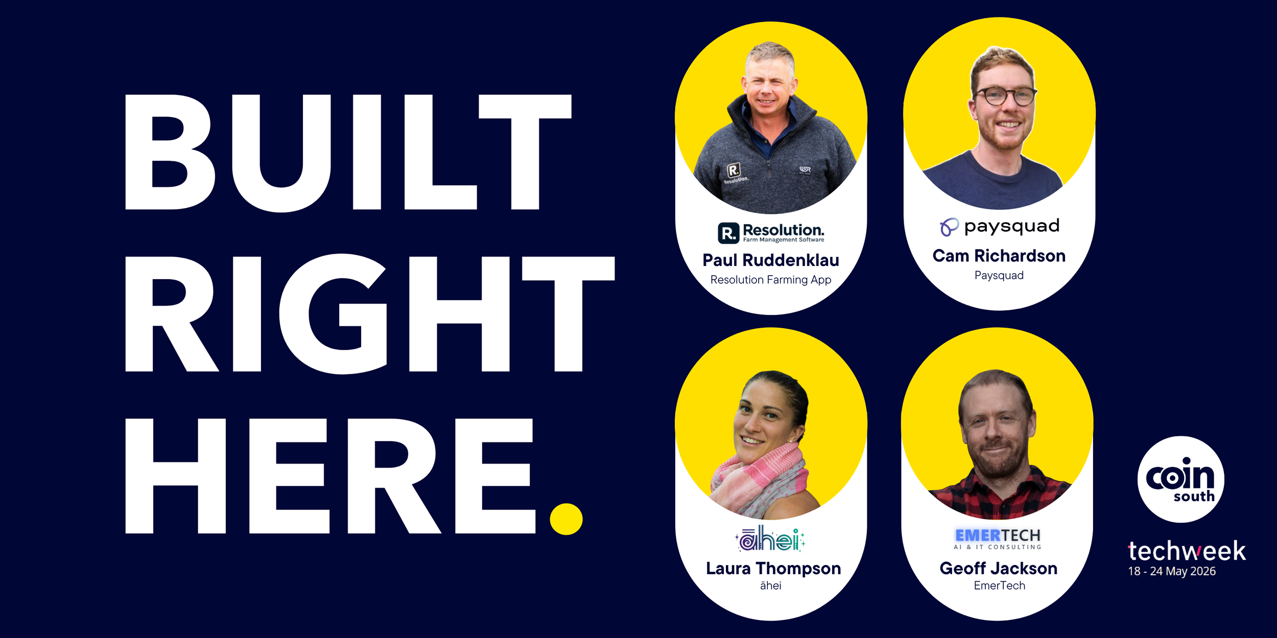 BUILT RIGHT HERE | Techweek2026