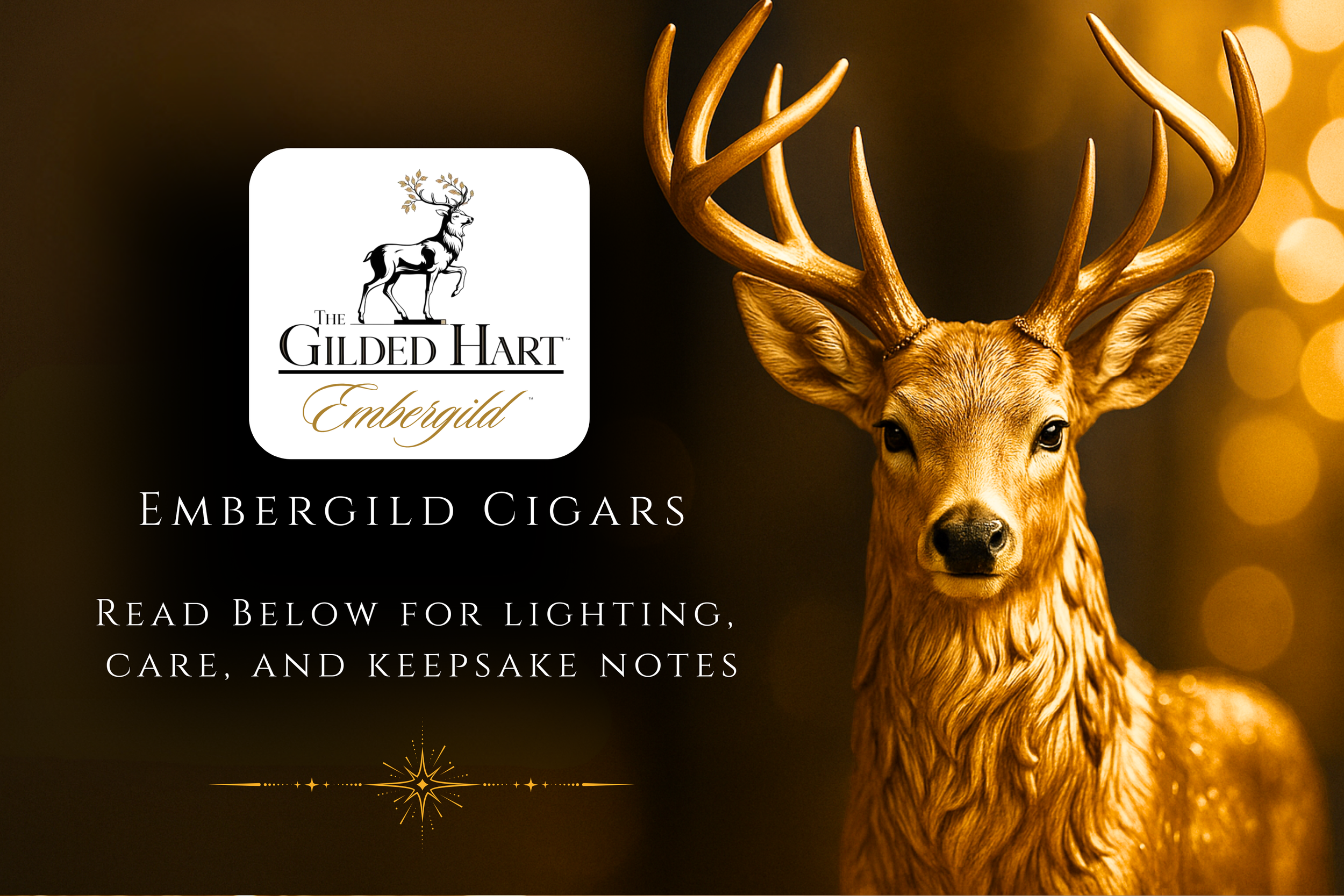 EmberGild 24k Gilded Cigars — THE GILDED HART