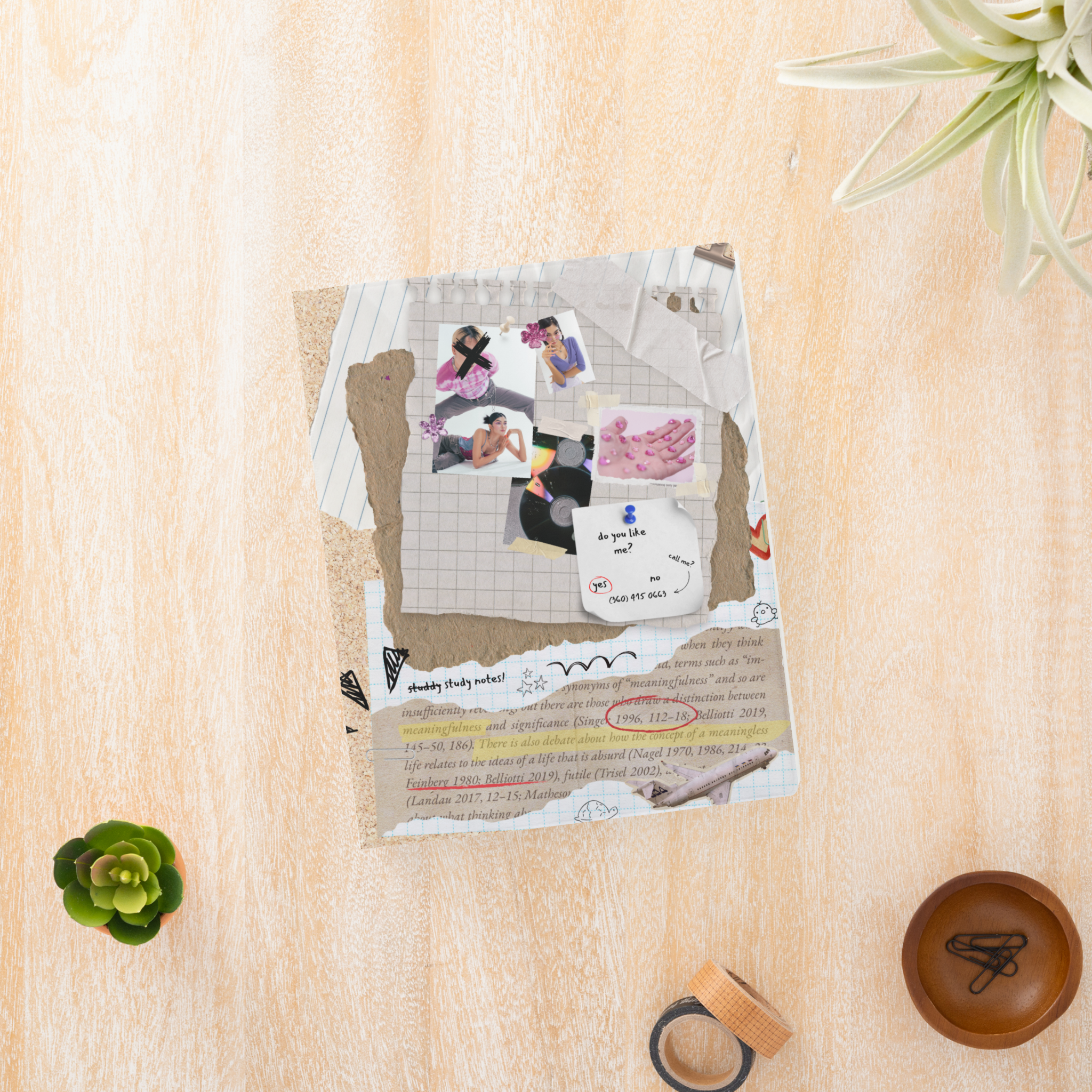 Zazzle+Cork+Board+Covered+in+School+Notes+Mini+Binder+%28InSitu%29.png
