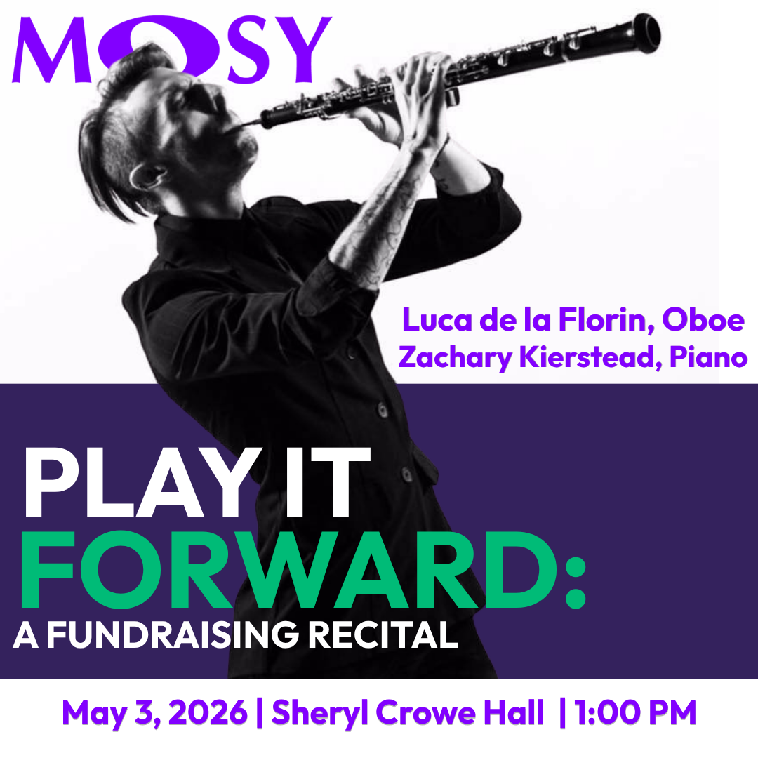 Play it Forward: MOSY Fundraising Recital Series