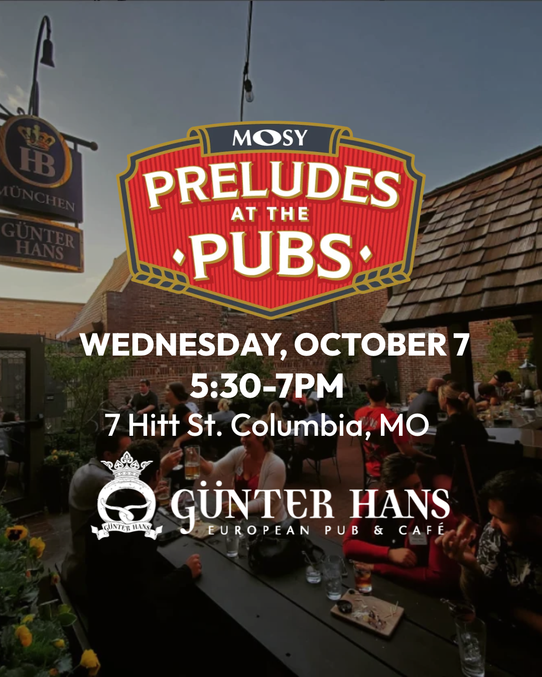 Preludes at the Pubs: Günter Hans