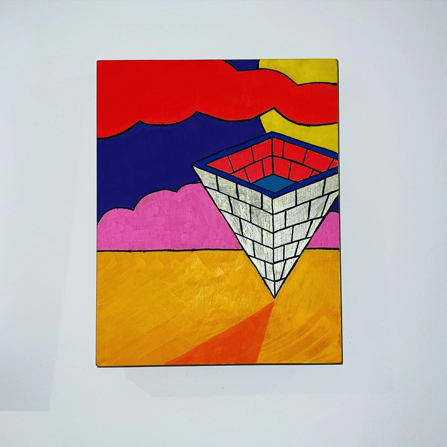 (SDIMARYP) 14. Thin Lines
2021
Paint markers on Wooden Board
🟢AVAILABLE
&pound;40