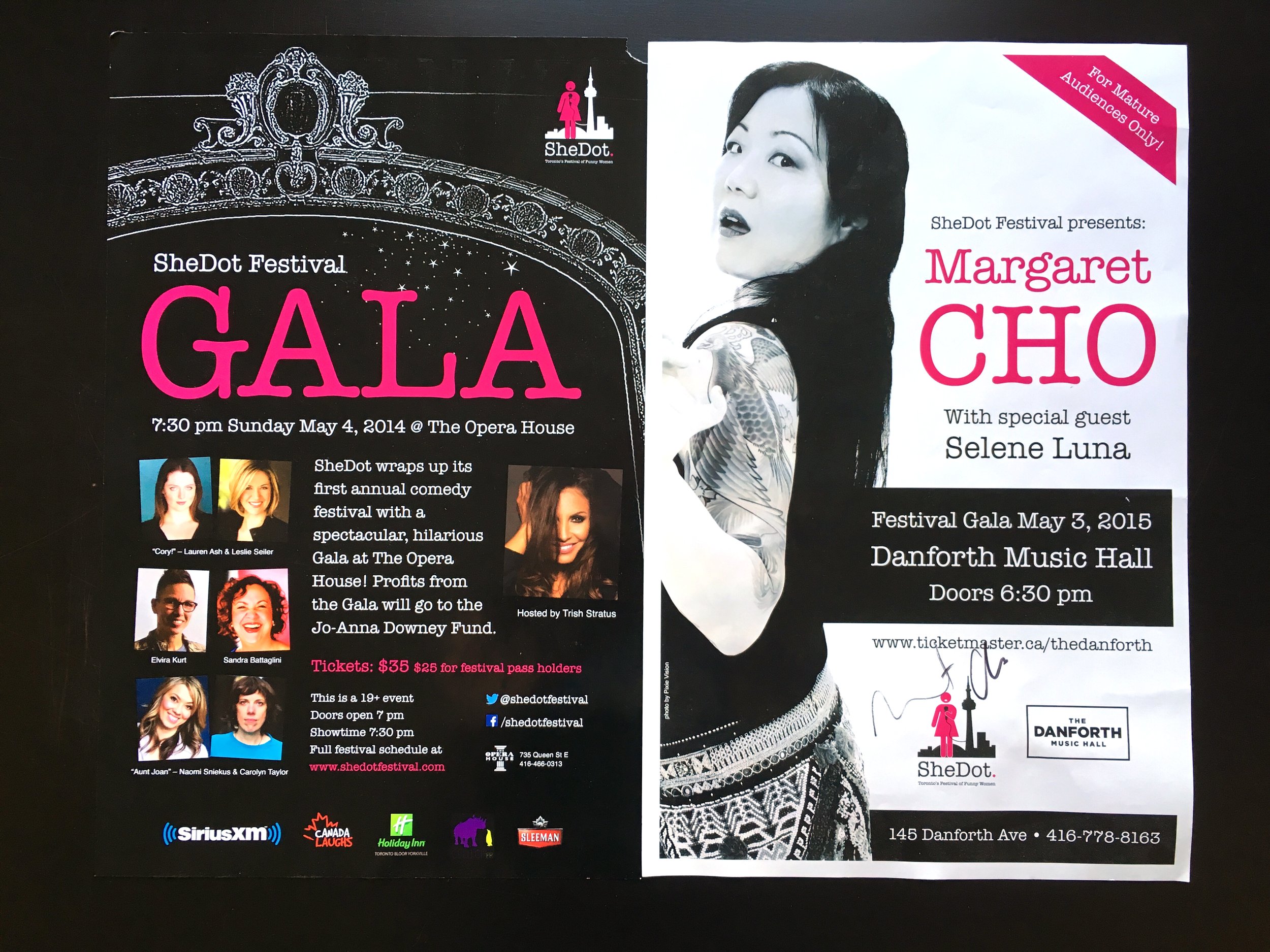Gala show posters