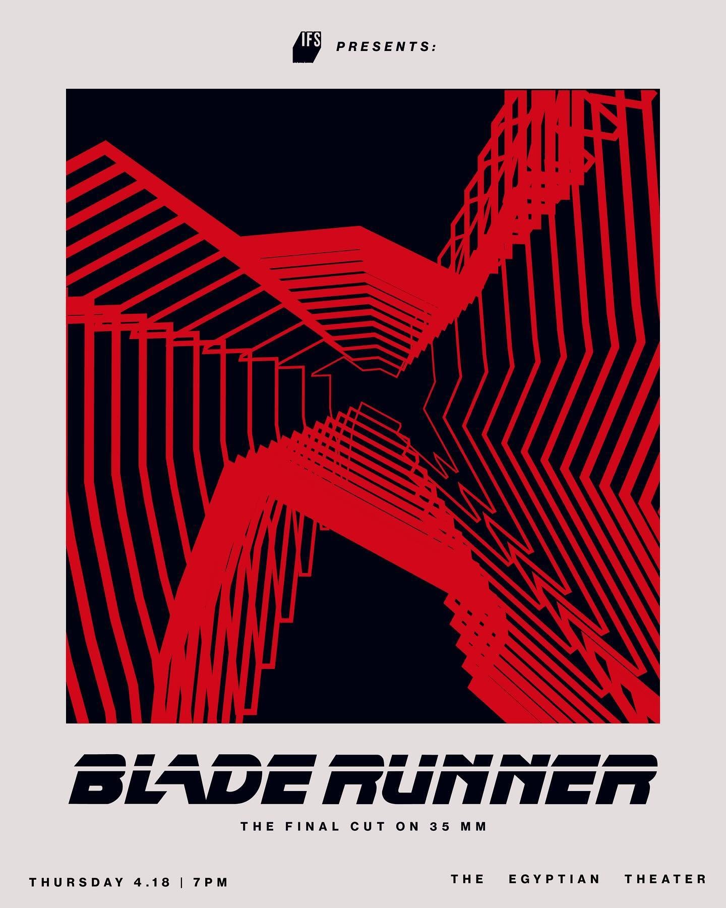 LINK IN BIO for tickets!! 

Some original artwork for our screening of Blade Runner: The Final Cut. 4.18. 7pm. Egyptian Theater. 

Shoutout to our creative volunteer @harley_elliott for these creative concepts 🫡