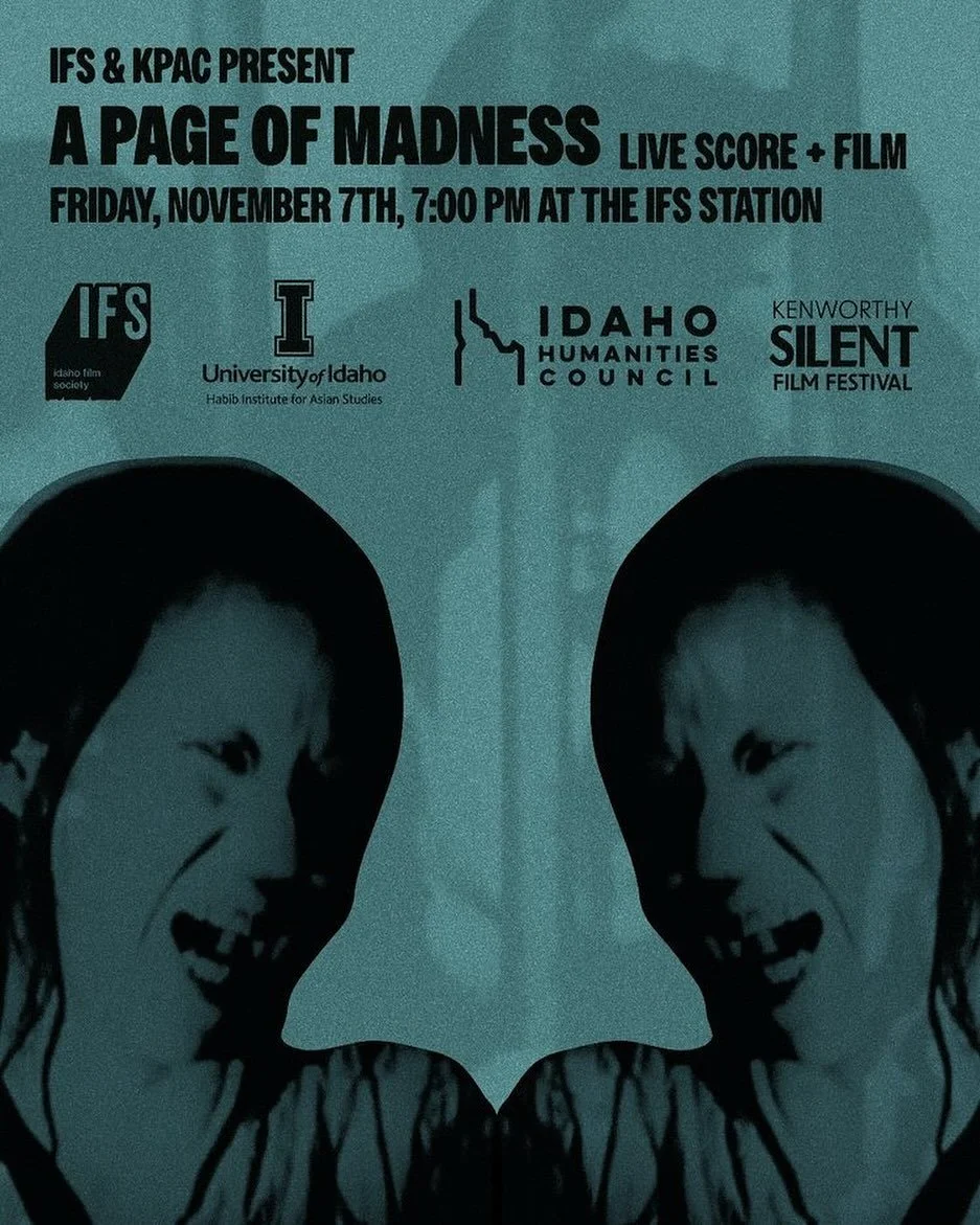 IFS and the Kenworthy Performing Arts Centre @kenworthypac present a rare cinematic experience: Teinosuke Kinugasa’s 1926 silent fever dream A Page of Madness, performed with a live benshi narrator and original score. Benshi were perf