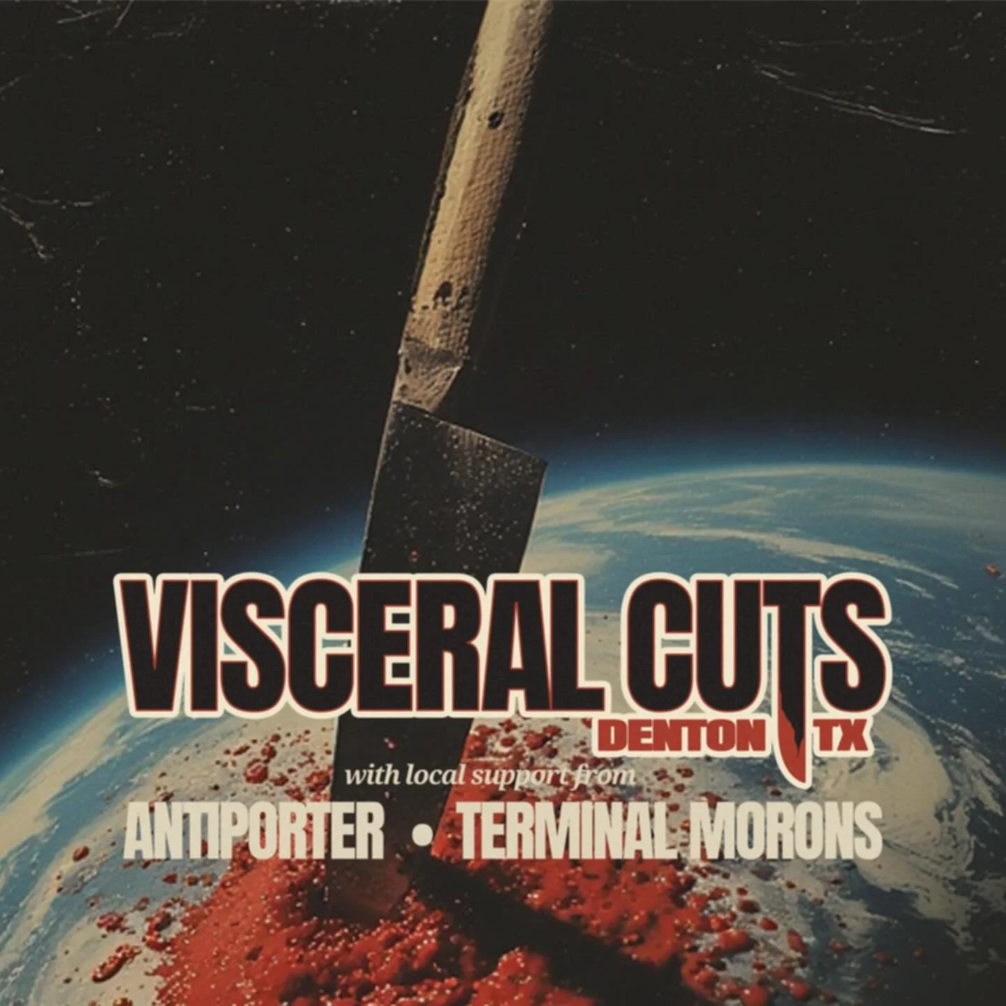 THIS FRIDAY: Birthed from the celluloid sewers of shuttered video stores, Visceral Cuts is the horror film tribute band of your nightmares! Bringing specially tailored film collages for each song at every live performance, Visceral Cuts must be seen
