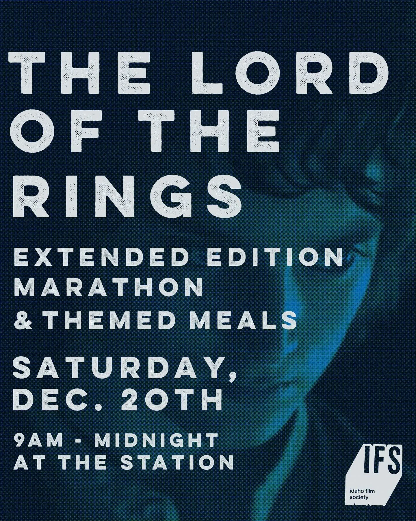 Journey back to Middle-earth for the ultimate endurance test of hobbits, humans, elves, and cinephiles alike!

Join us for an all-day screening of The Lord of the Rings Extended Edition Trilogy, presented on the big screen as it was meant to be exper