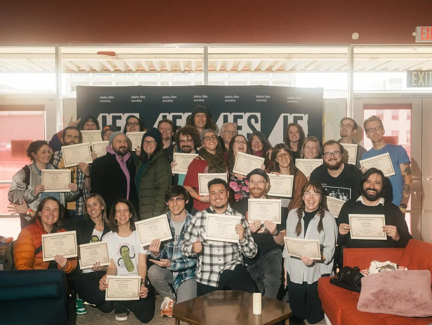 A MASSIVE THANK YOU to all who attended the CAGE/MATCH 24 hour Nic Cage marathon this weekend! It was no easy feat, but somehow 95% of attendees stayed for the ENTIRE EVENT! It was an honor losing our minds with y&rsquo;all ❤️📸 by @benjaminjhuynh