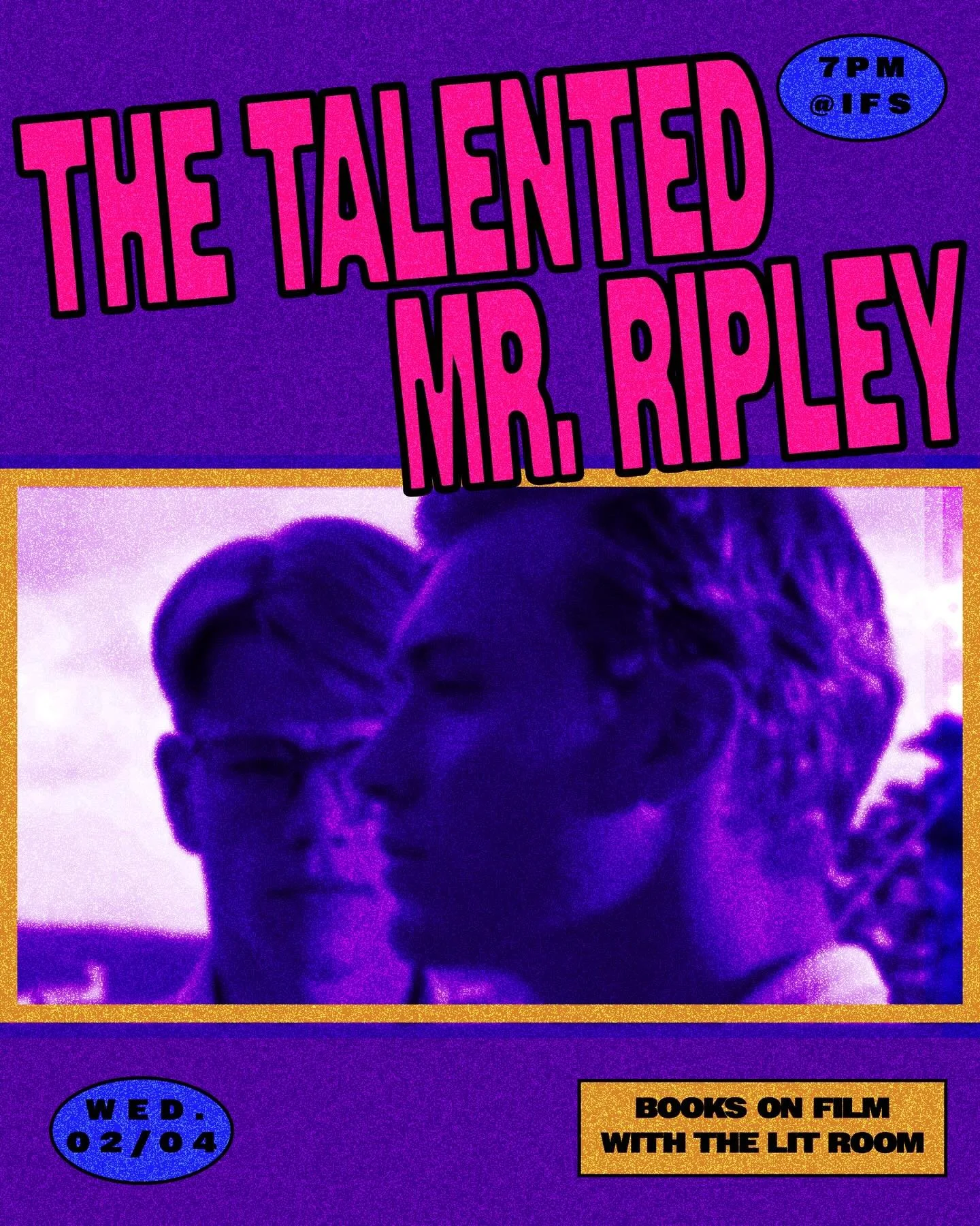 Get excited for this packed week of movies at the Idaho Film Society!

WEDNESDAY, FEB. 4, 7PM: The Talented Mr. Ripley Books on Film with The Lit Room
The Lit Room is back with the adaptation of the The Talented Mr. Ripley, based on the 1955 novel by